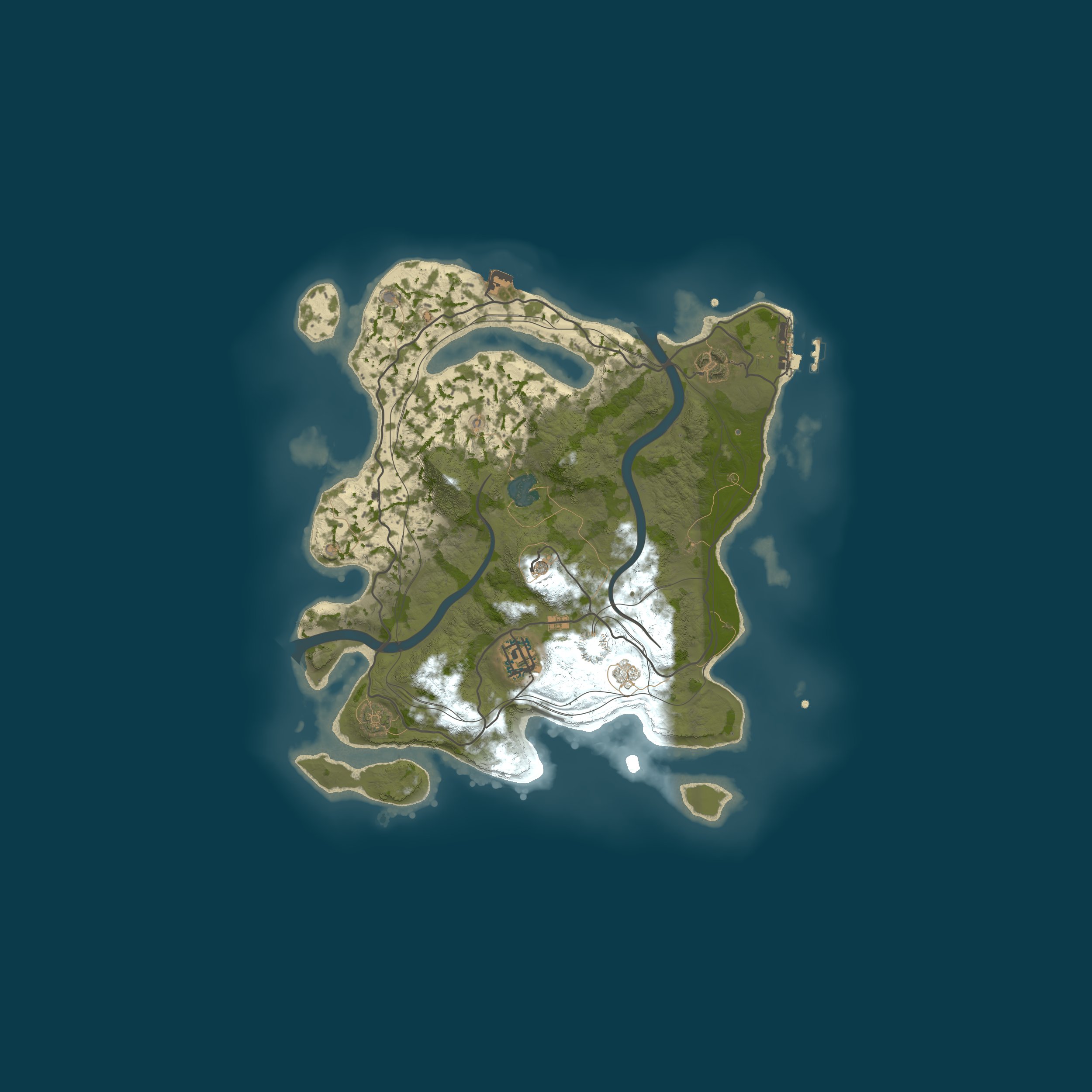 Карта сервера