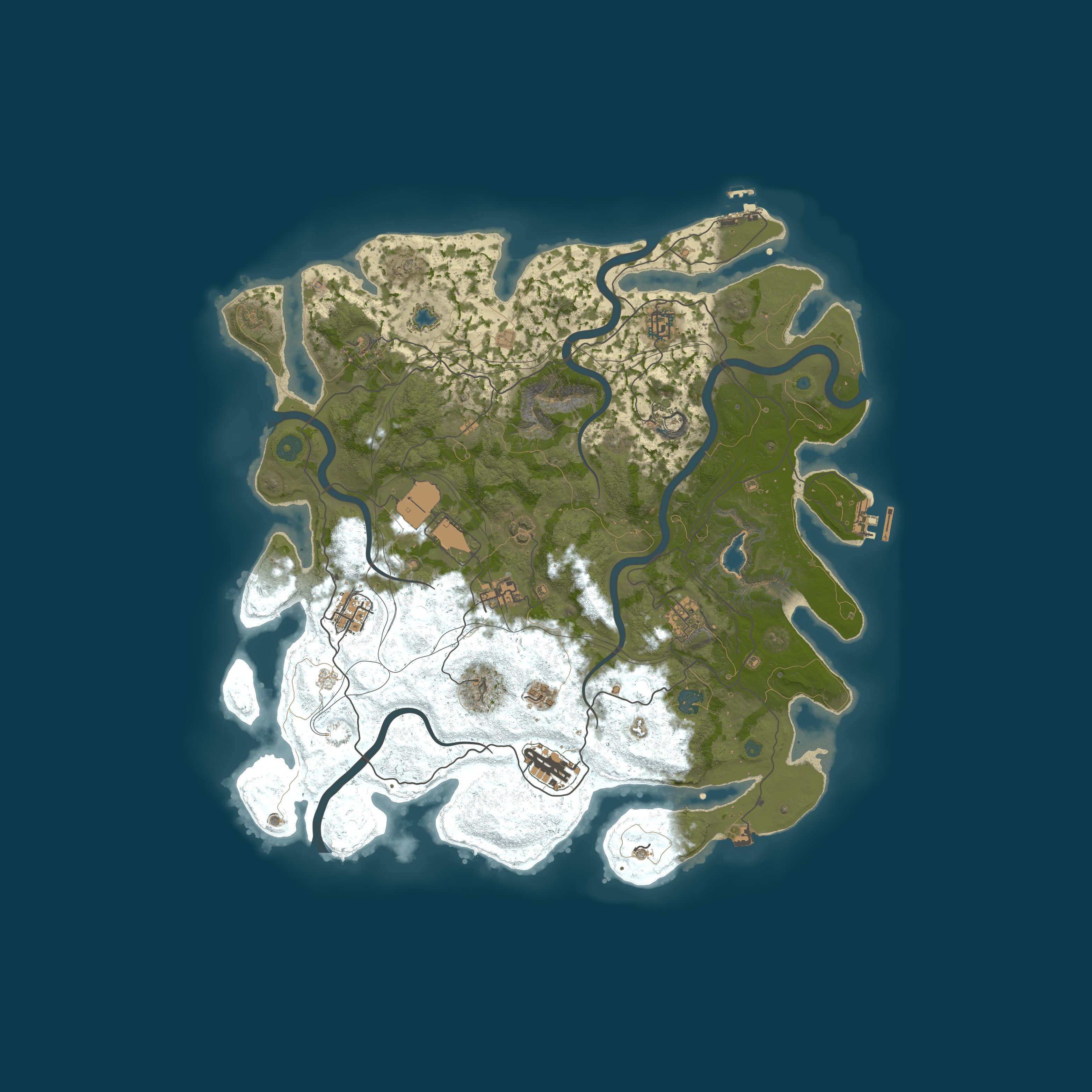 Карта сервера