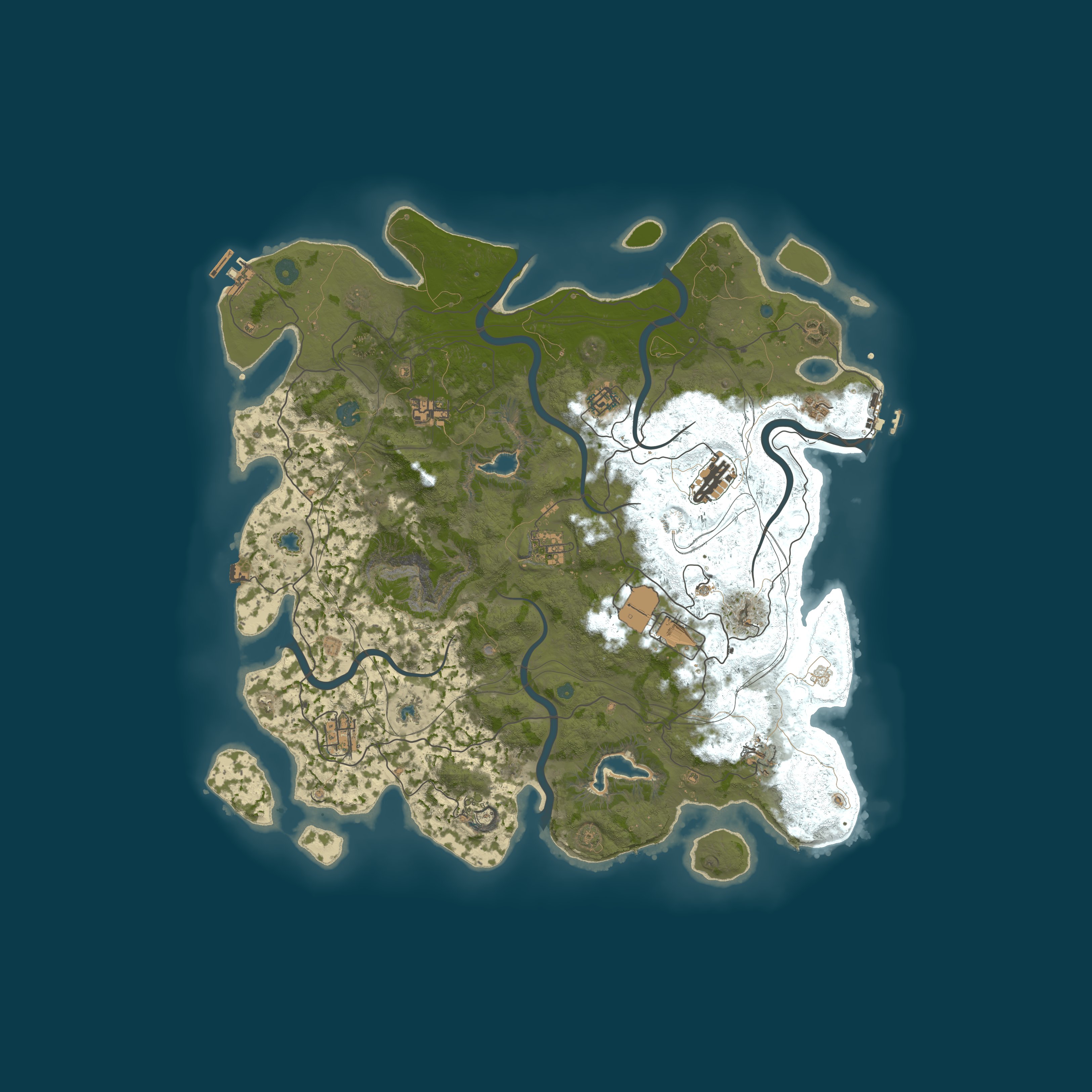 Map for AA Carcajou Quebec PVE