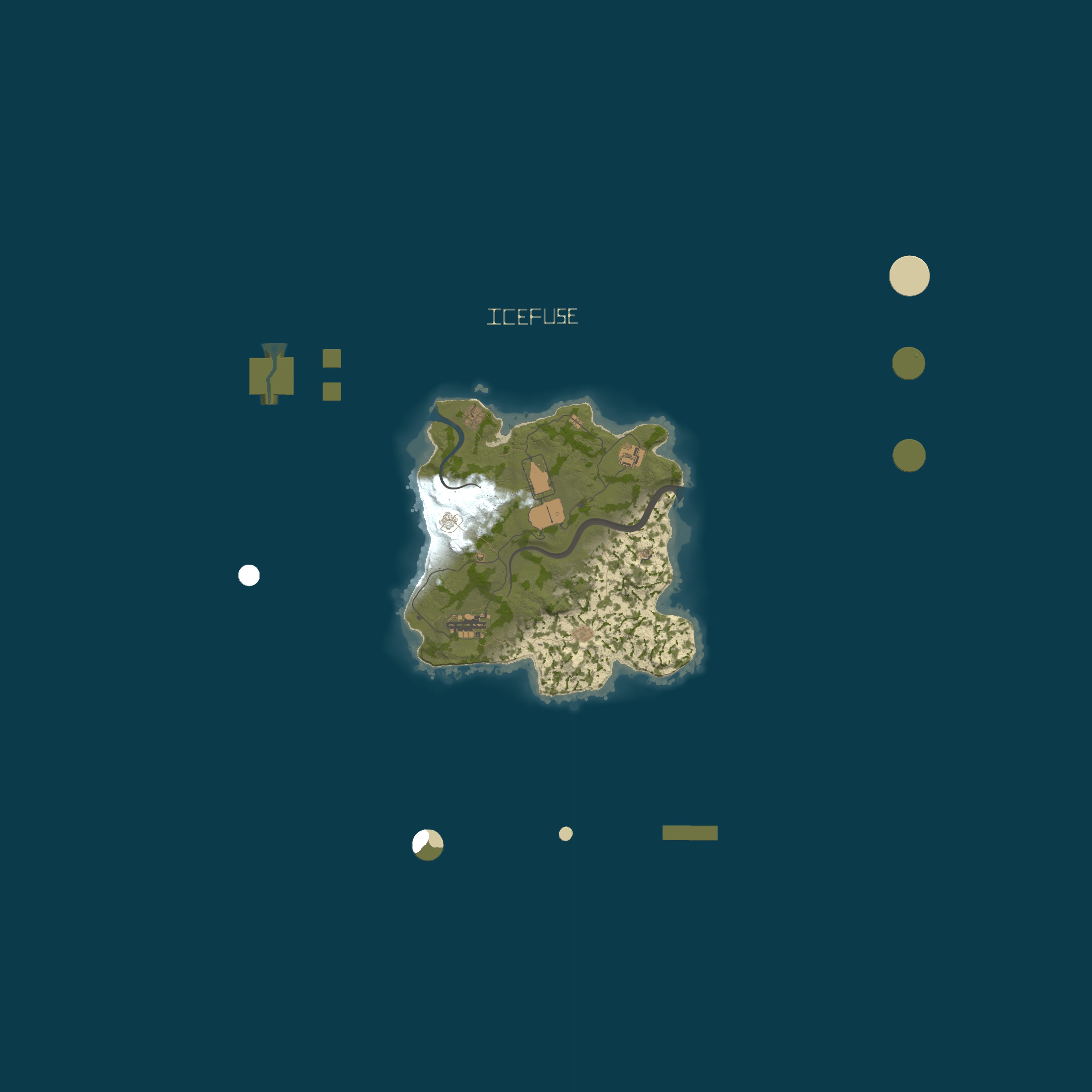 Rust map 6000/1337