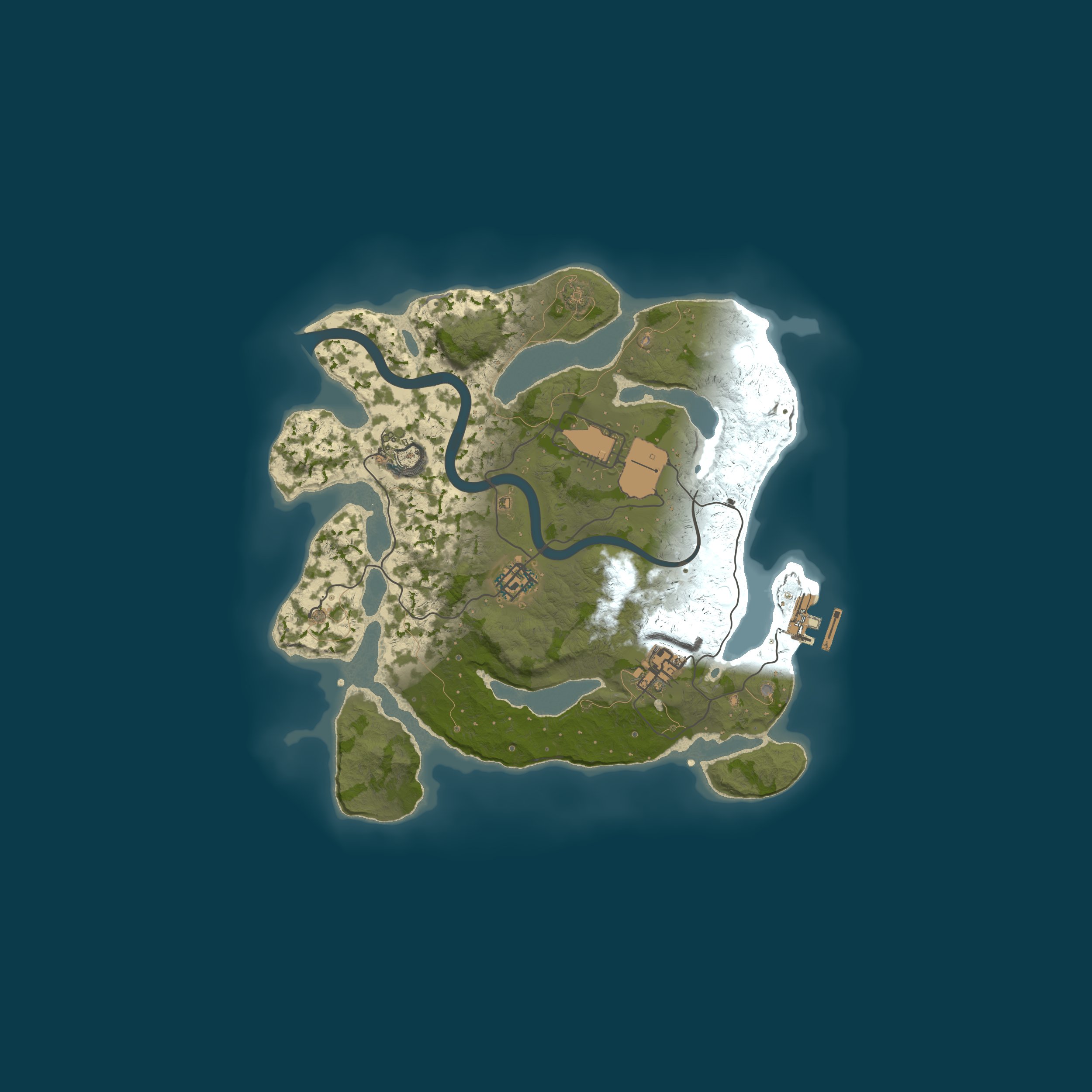 Map for Helios Rust - NA 10X | No BPS | Kits | Clan