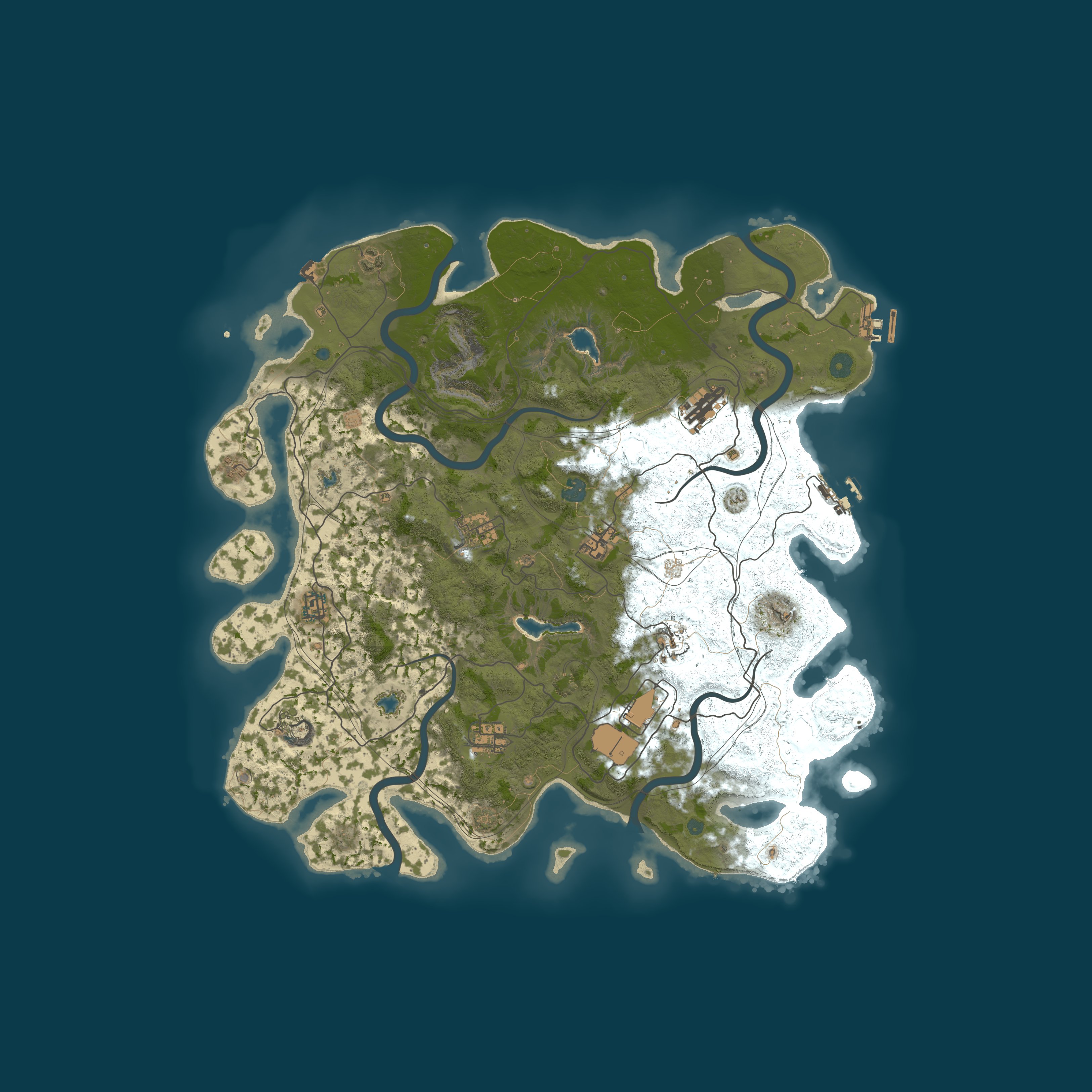 Map for Fusion 3.64 PvE|200+ Plugins|Optimized