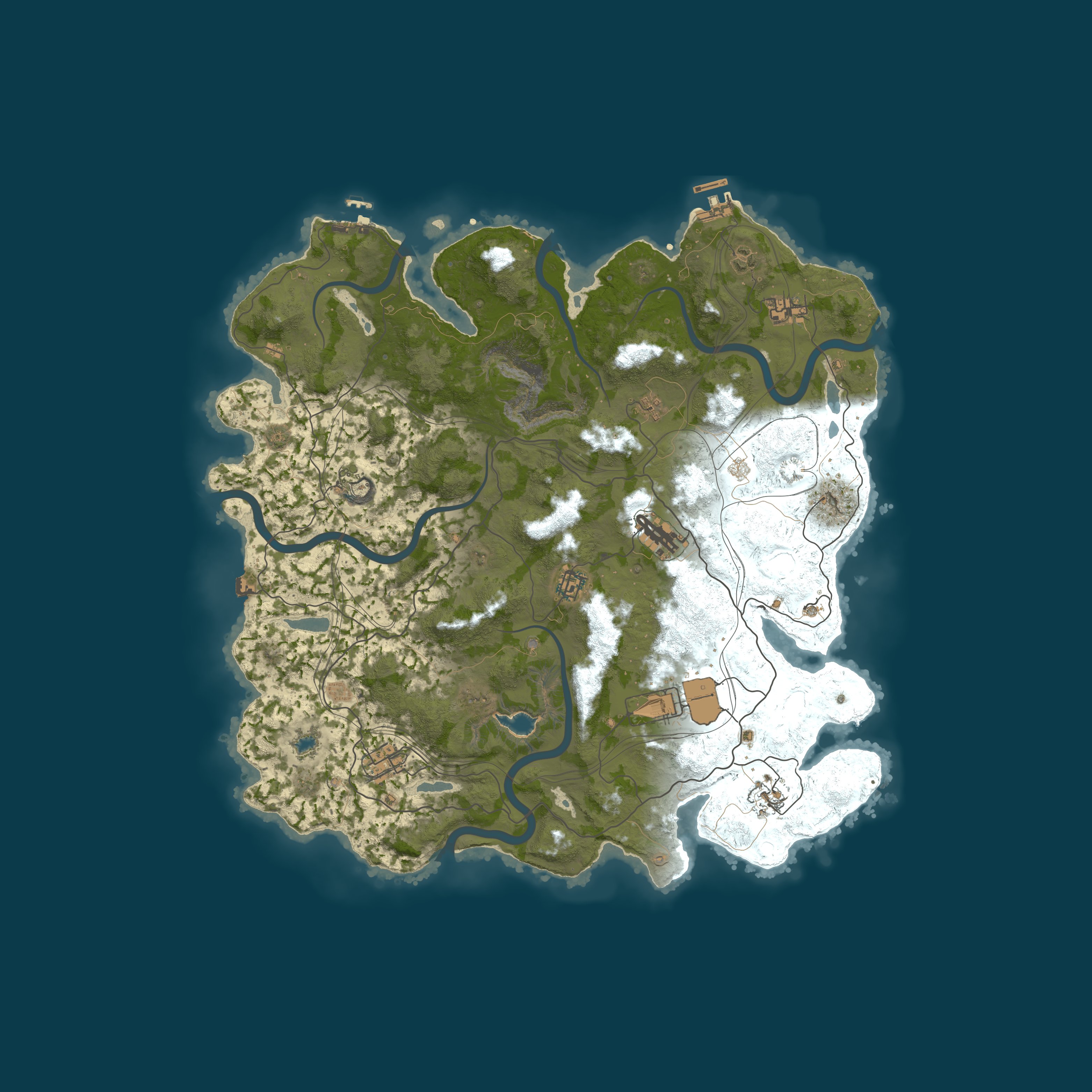 Map for Rustoria.co - EU East Medium