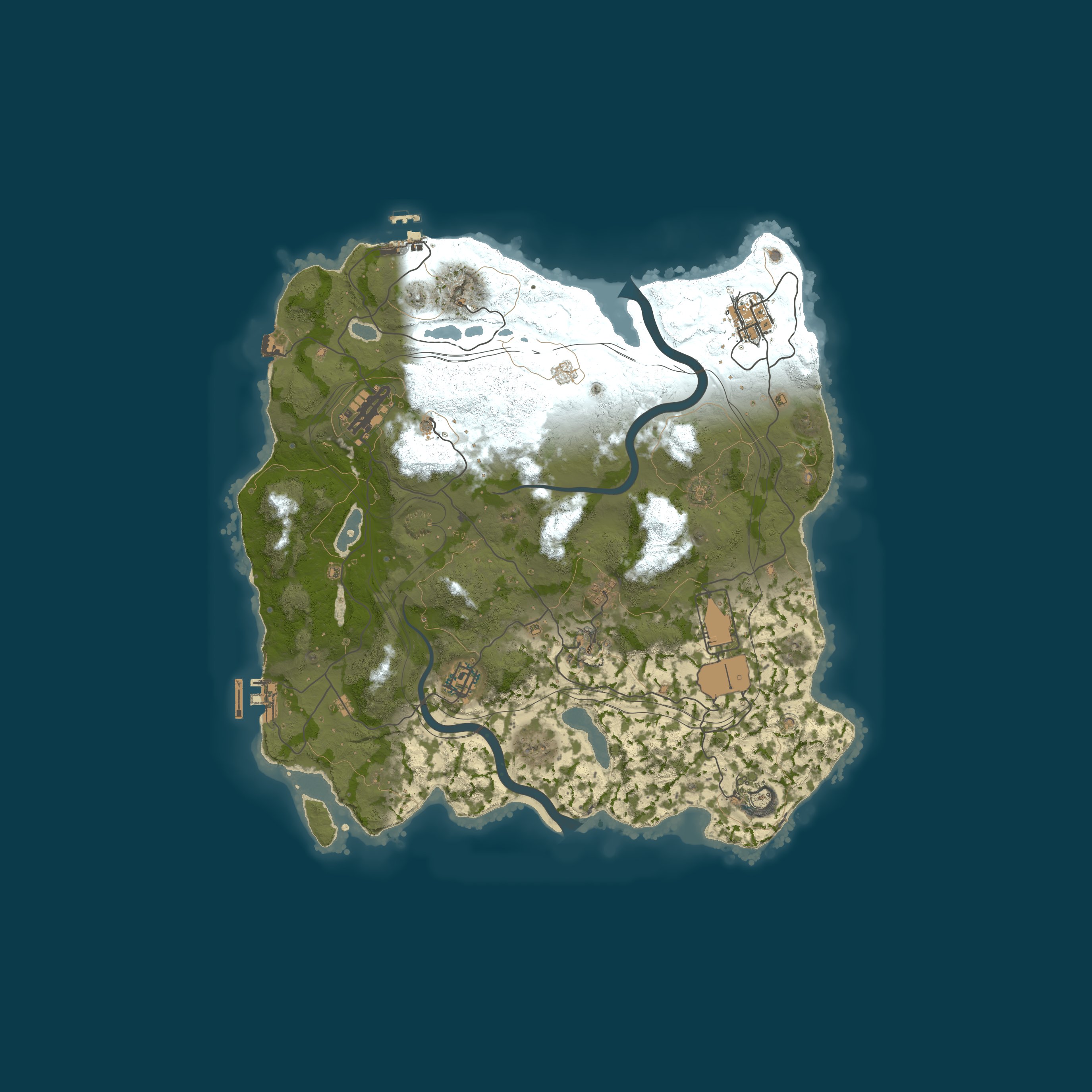 Map for RustSpain.com | EU Solo Only