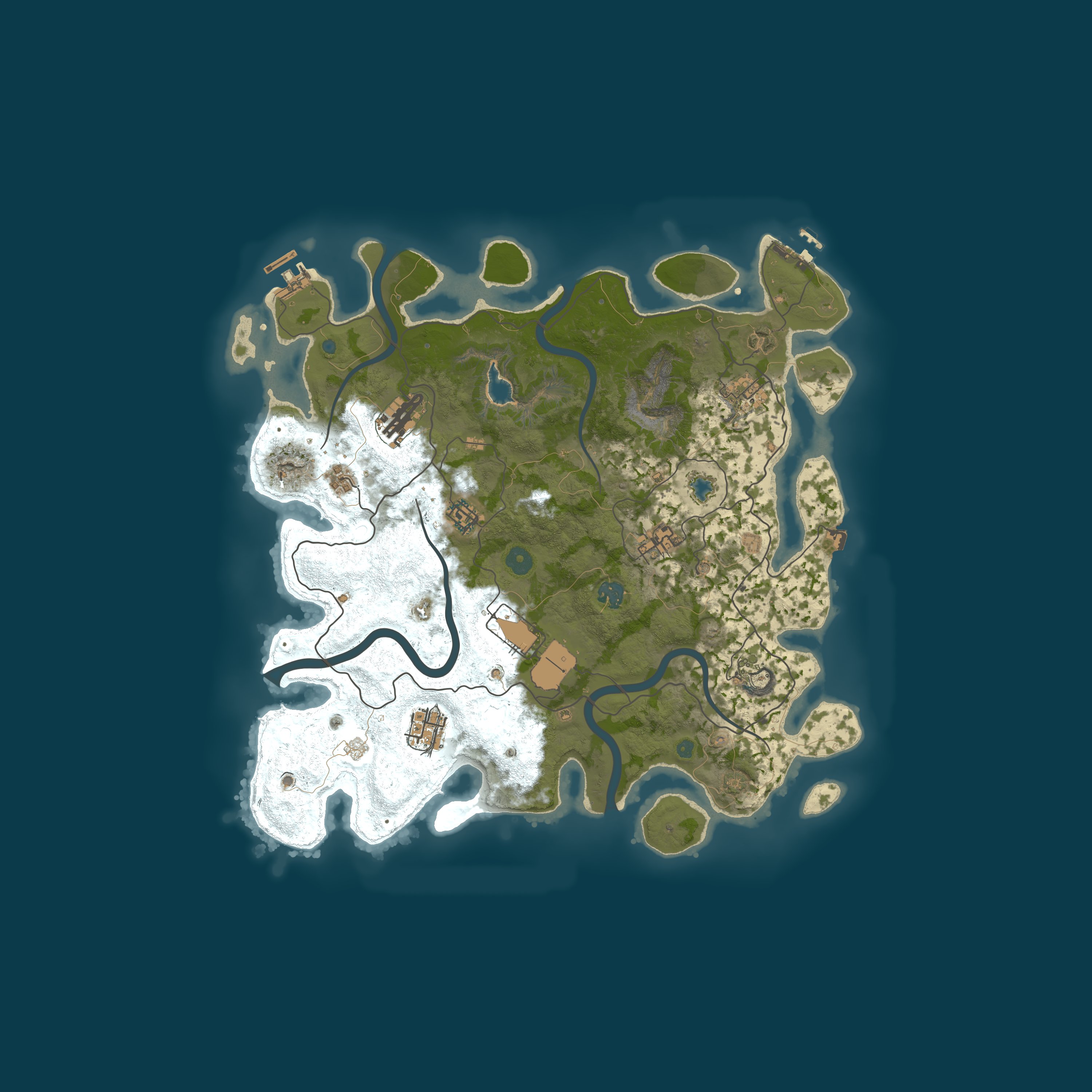 Карта сервера