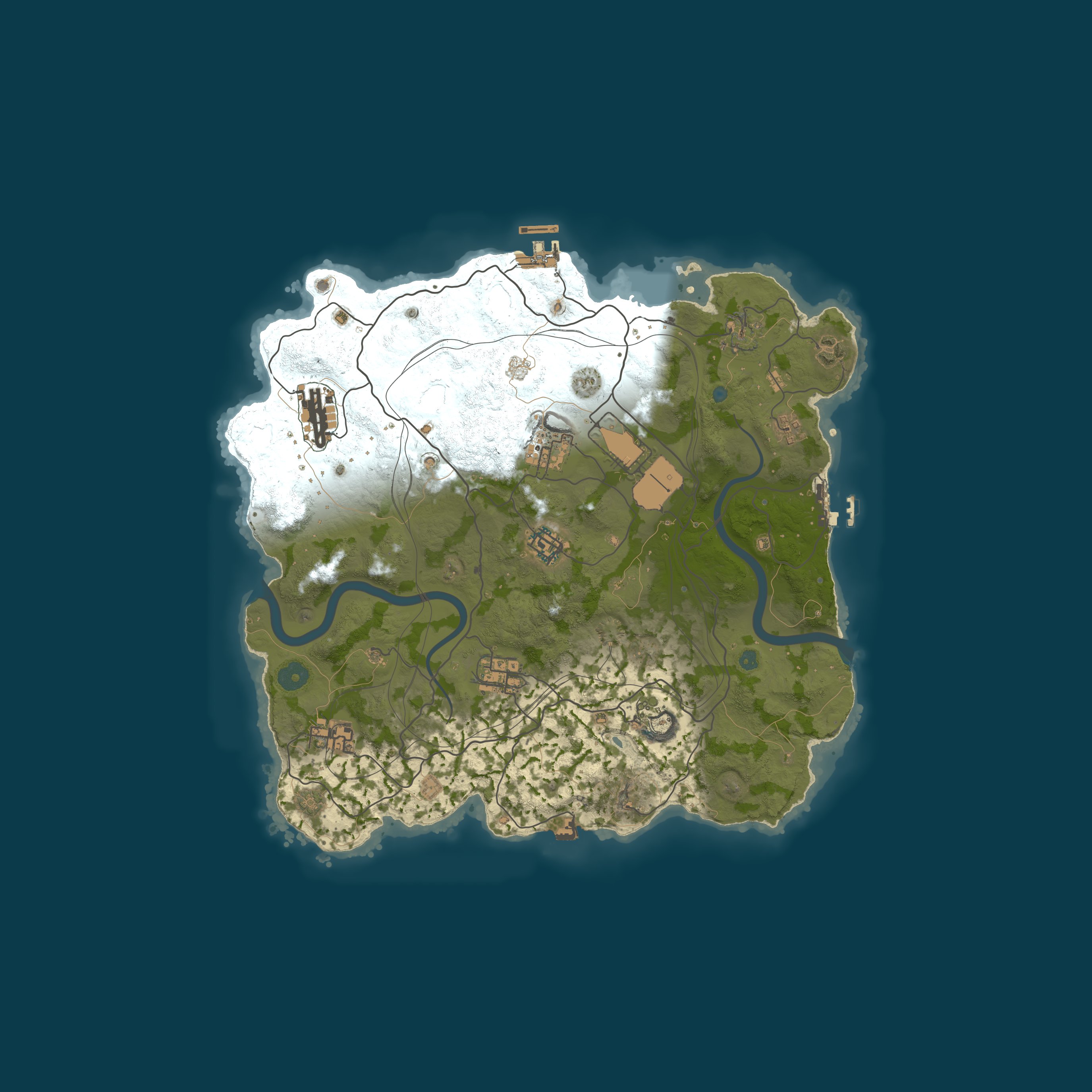 Карта сервера