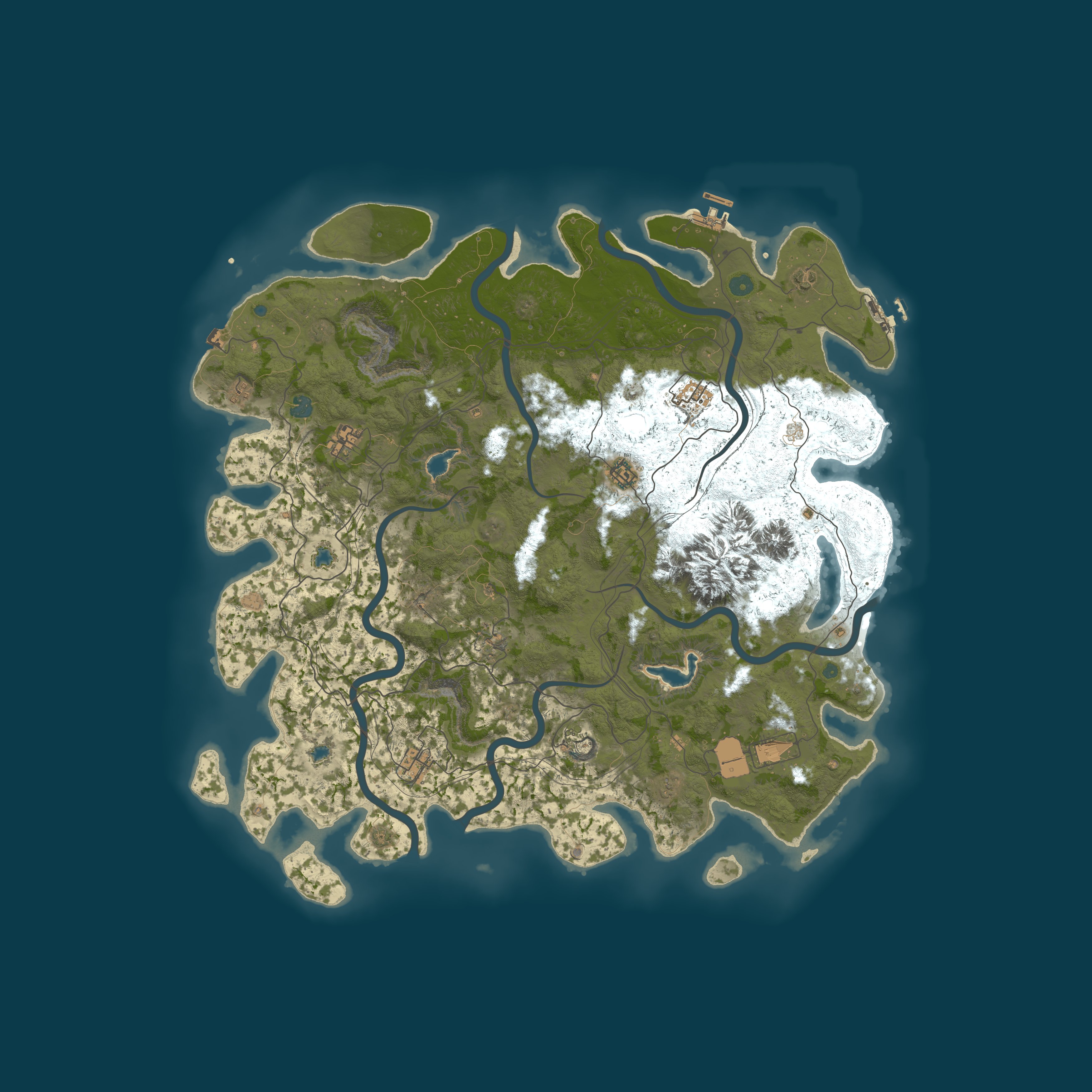 Map for RustCat [x3-x10|PvE|350+RB|Quest|NoRaid|NoKill]