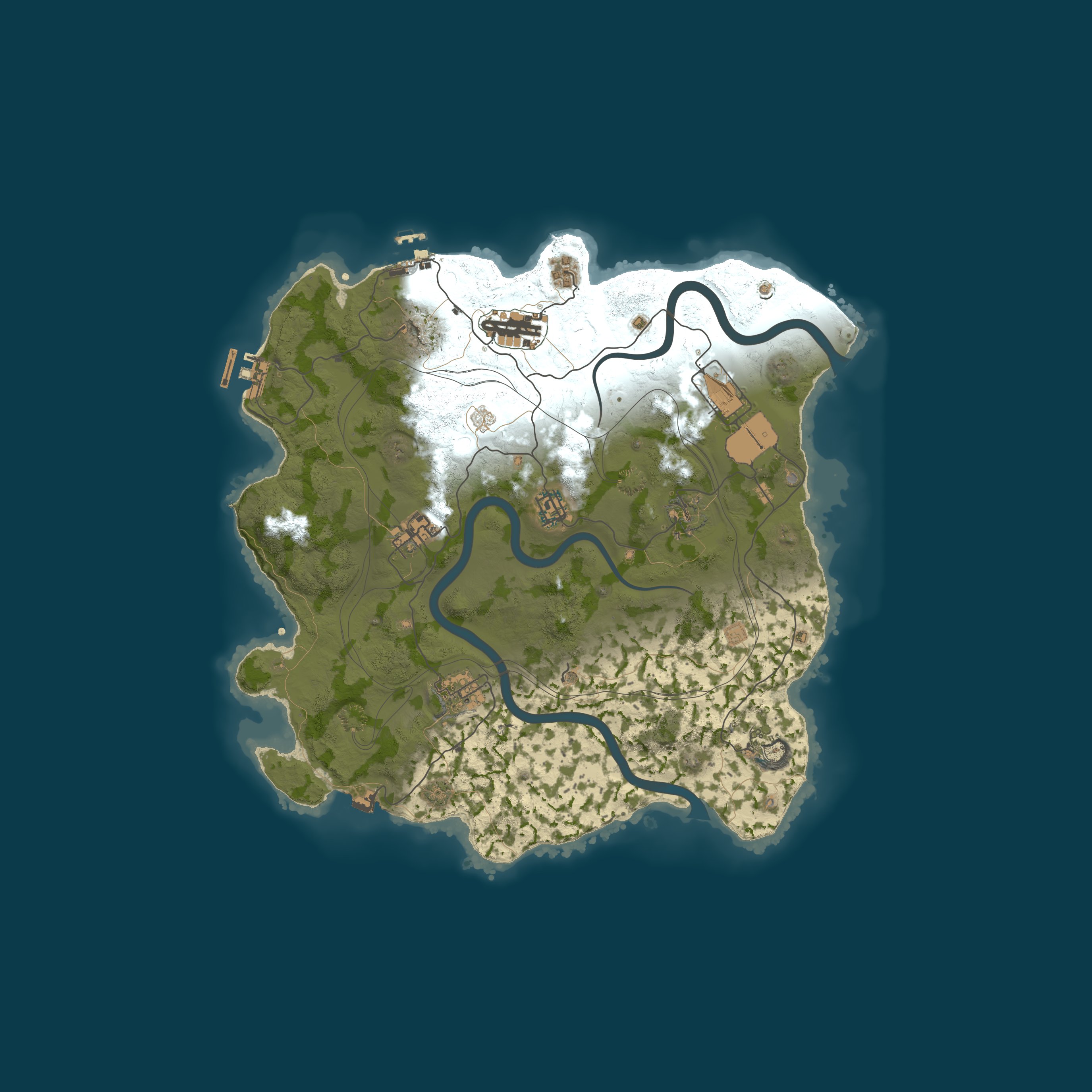 Map for HollowServers.co 3x Monthly Solo/Duo/Trio/Quad |Shared BPs