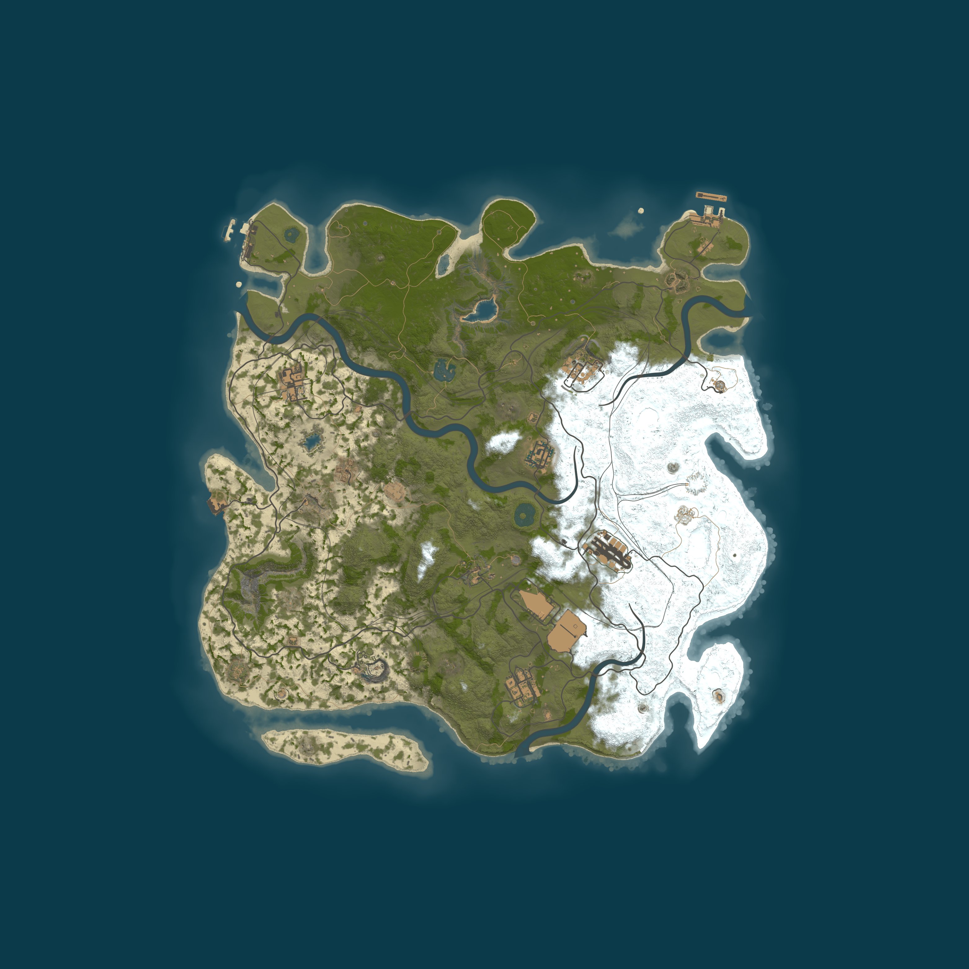 Карта сервера