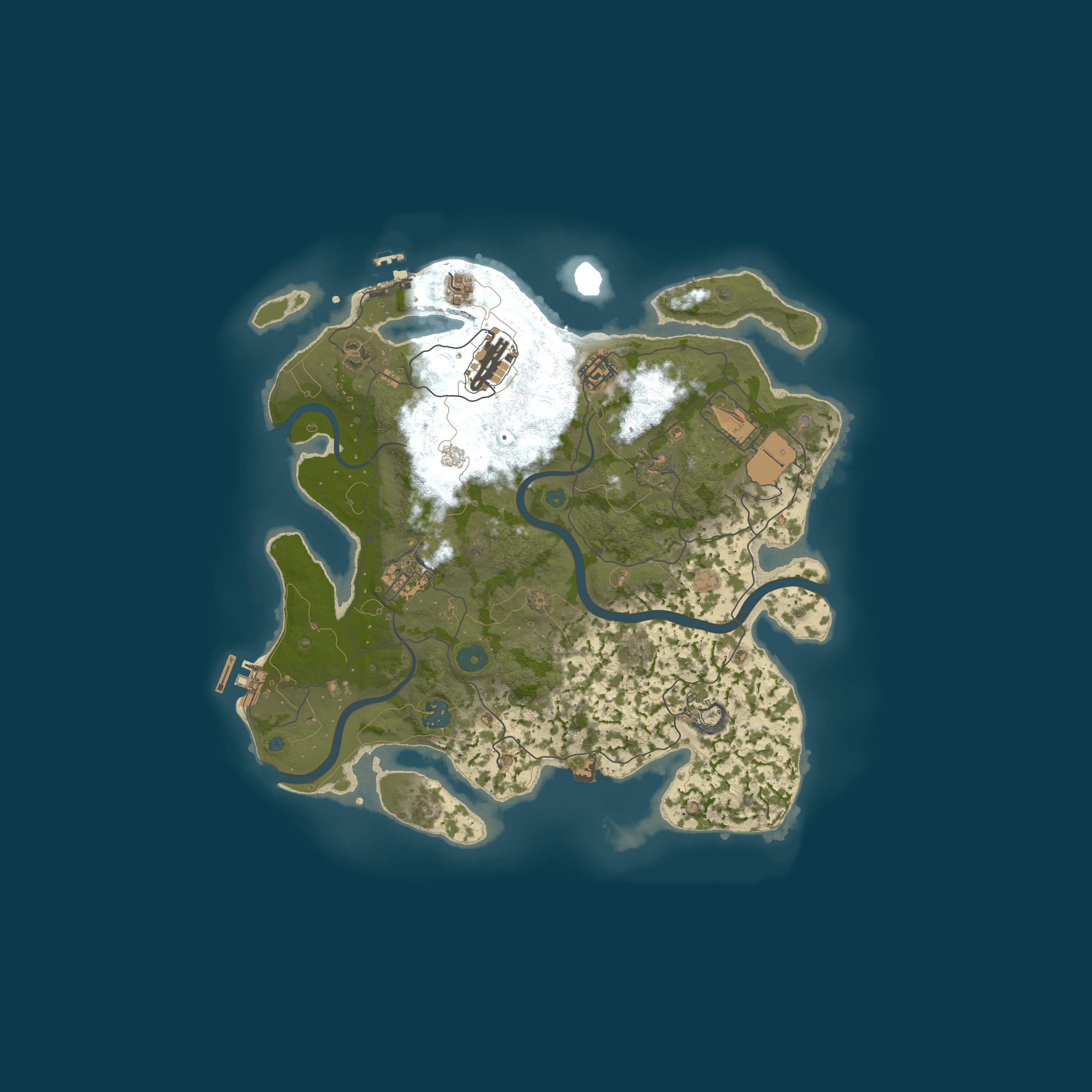 Map for Utopia 2X PvE/PvP