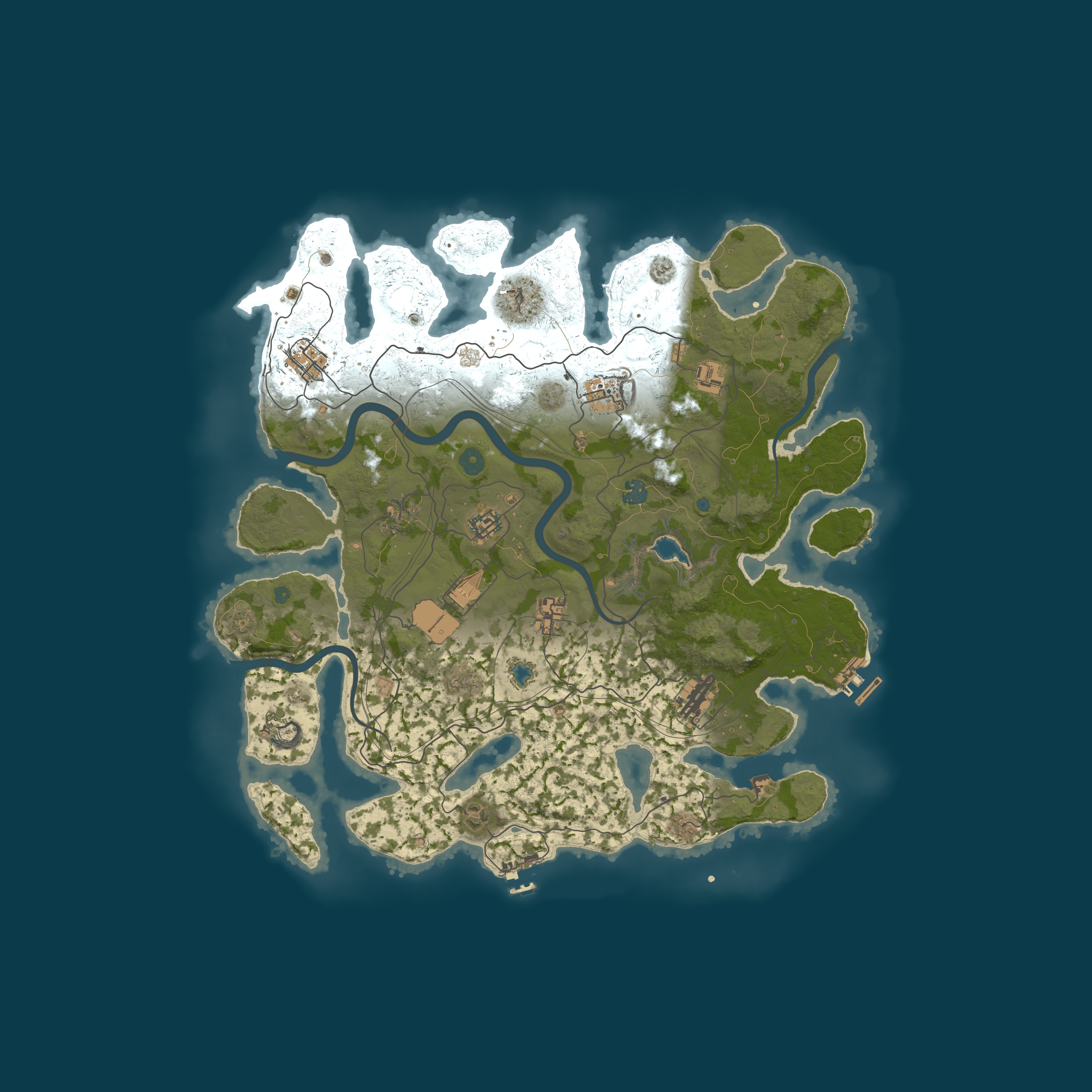 Rust map 4250/1337