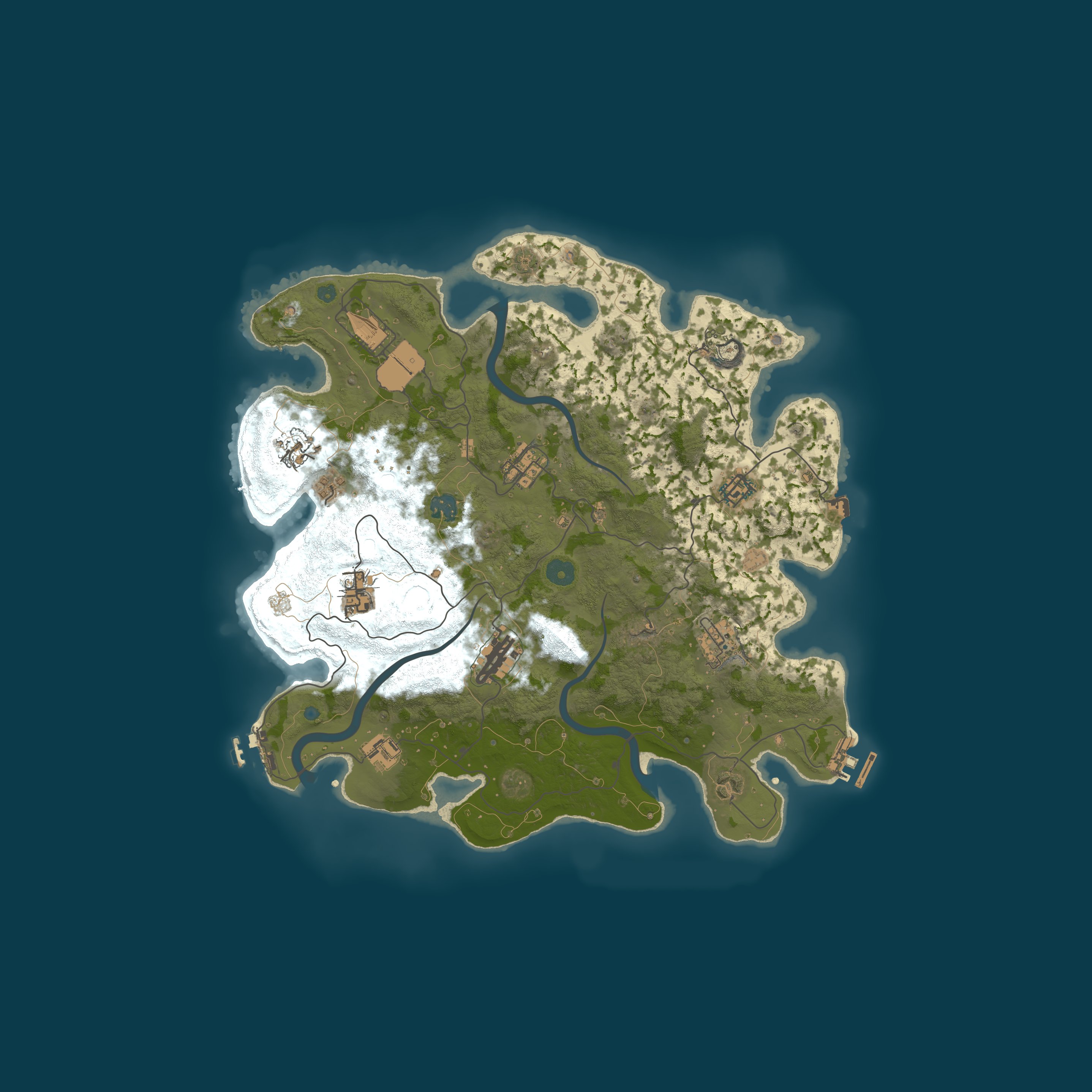 Map for Depravity Hardcore PVE Monthly