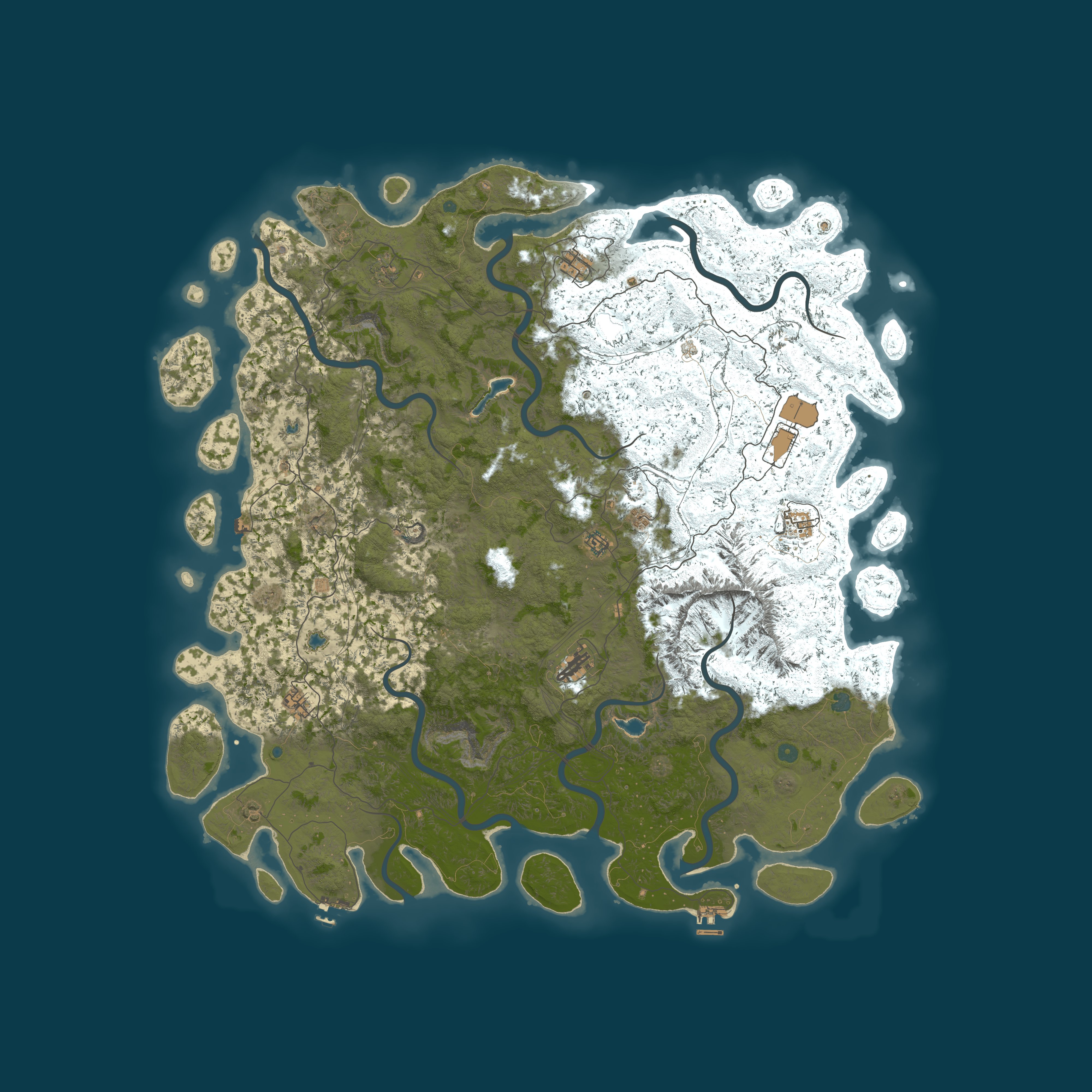 Карта сервера