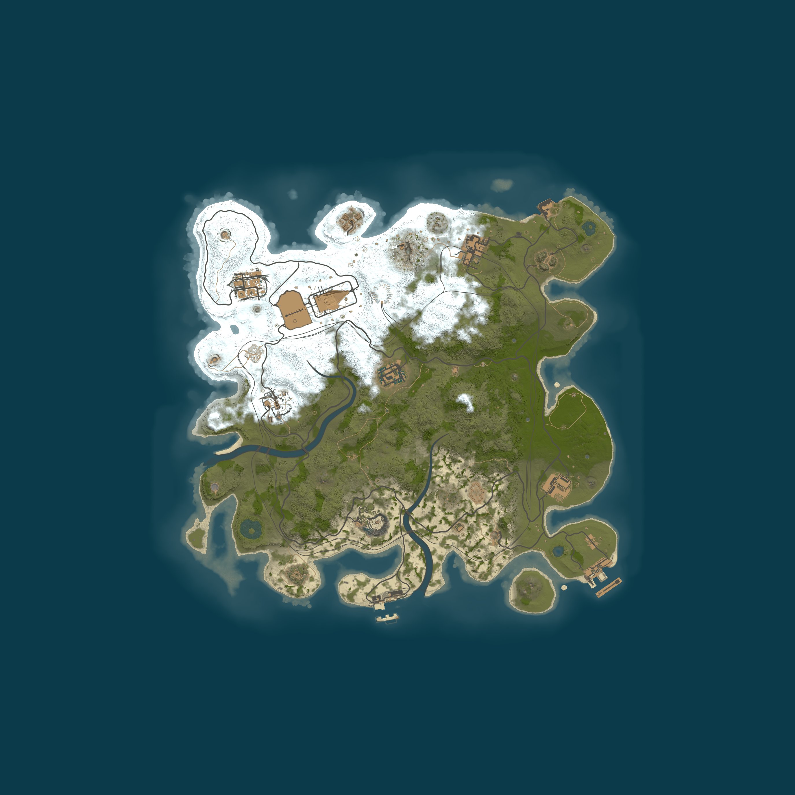 Map for FLAME RUST #4 [ SOLO | x3 | ДЛЯ НОВИЧКОВ ] WIPE 7.8
