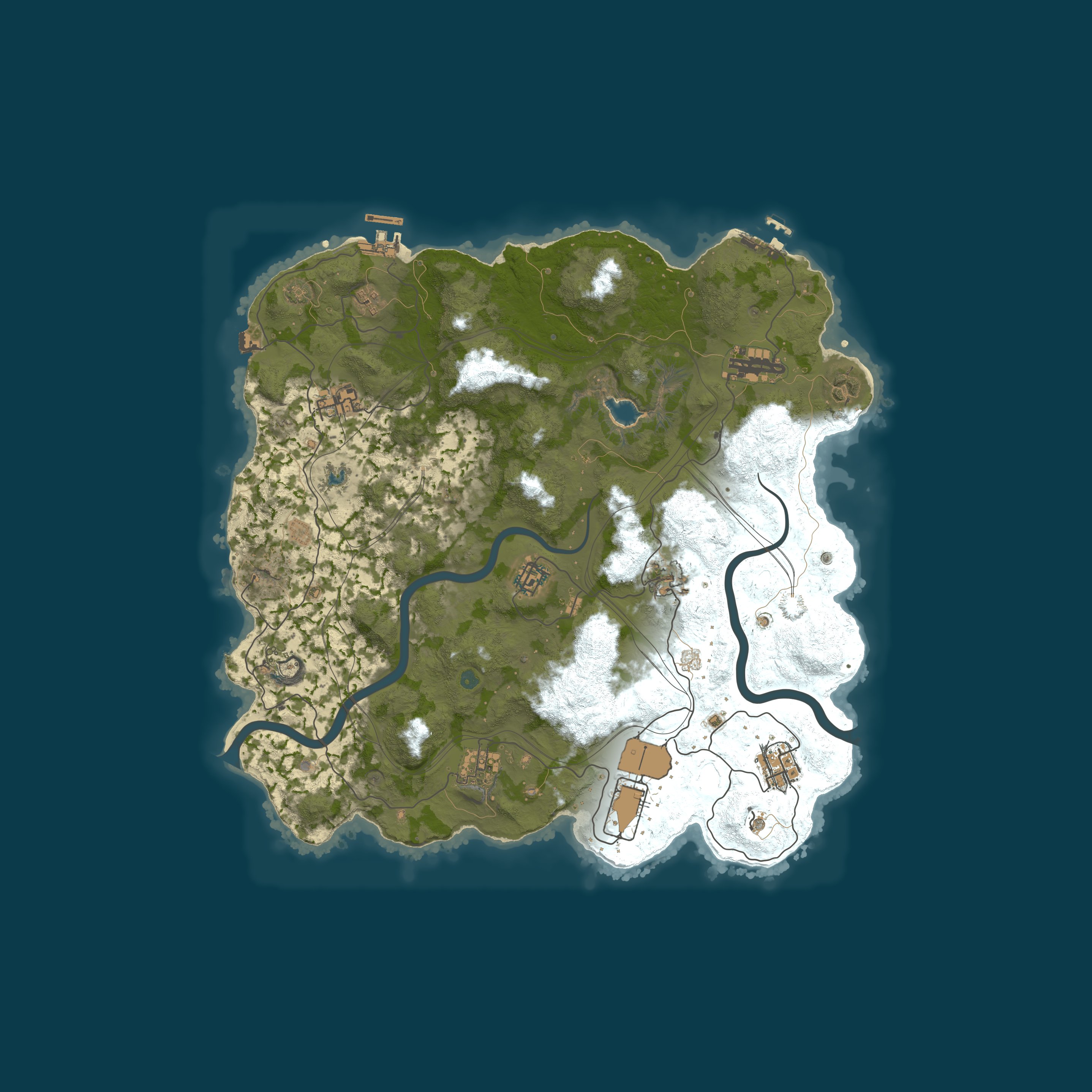 Карта сервера