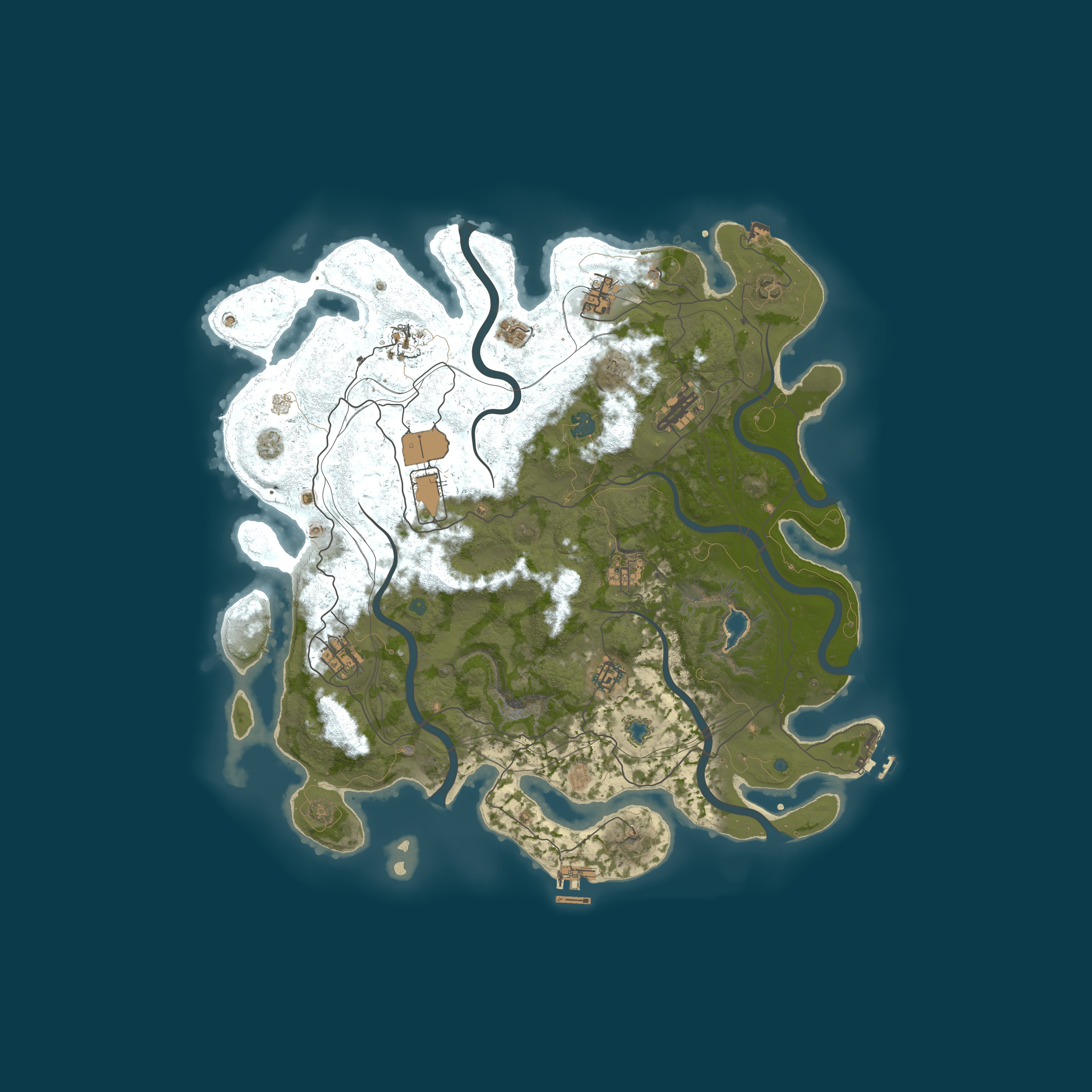 Карта сервера