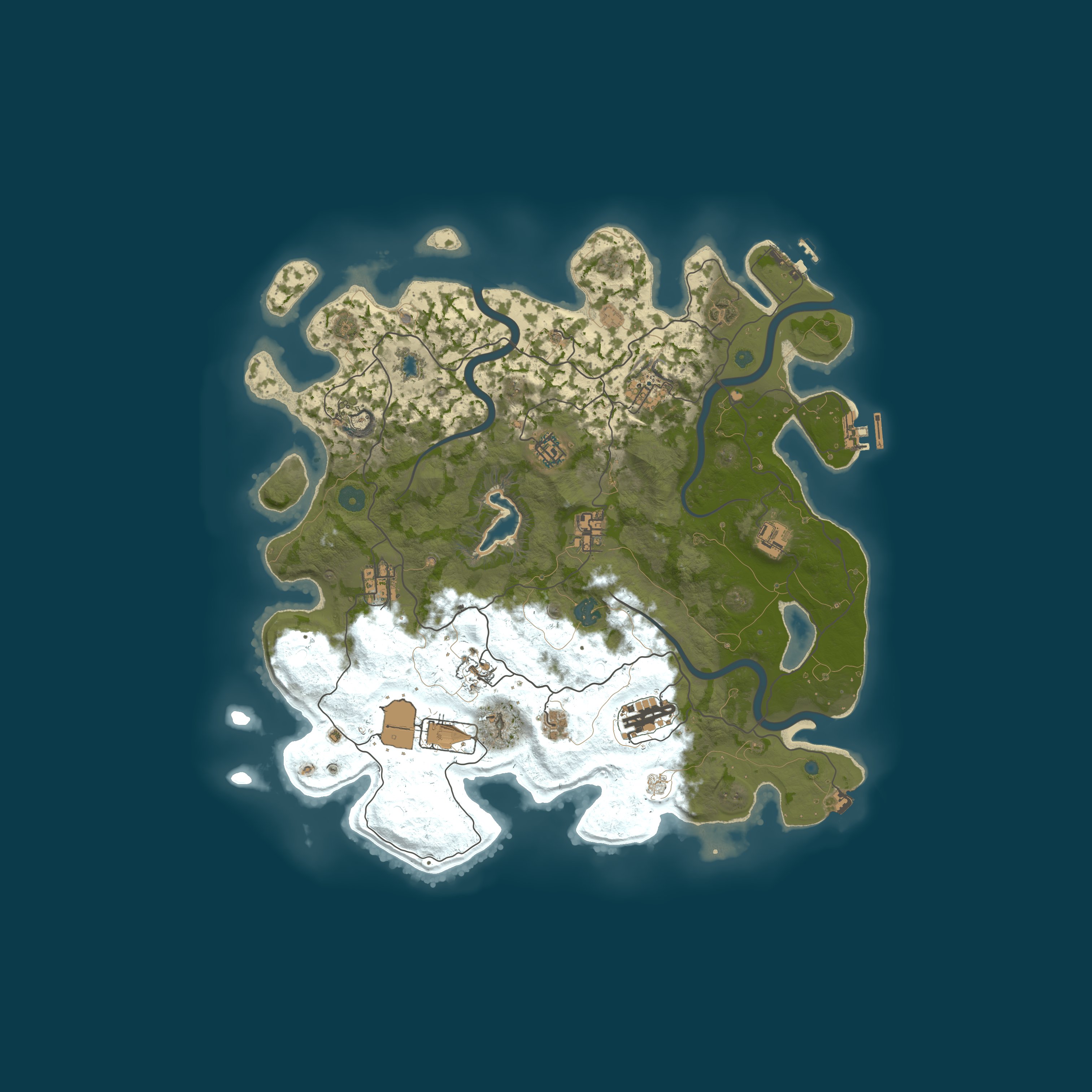 Canadian Chill Maps, size 4050, seed 1337