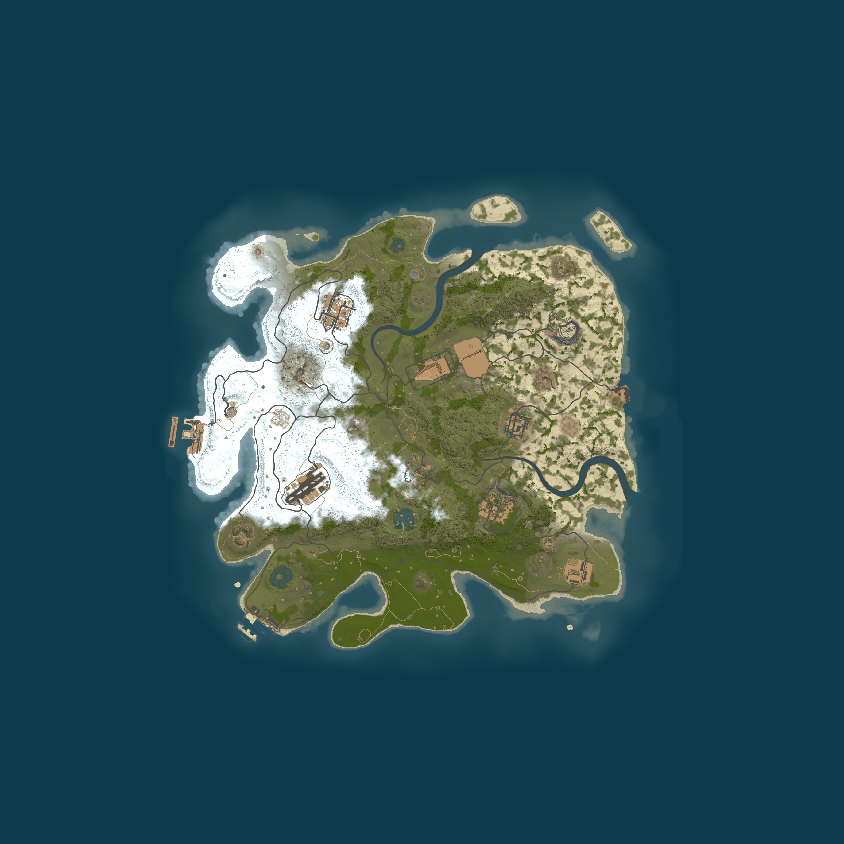 Map for [PVE] PRIME RUST ПВЕ+РЕЙД