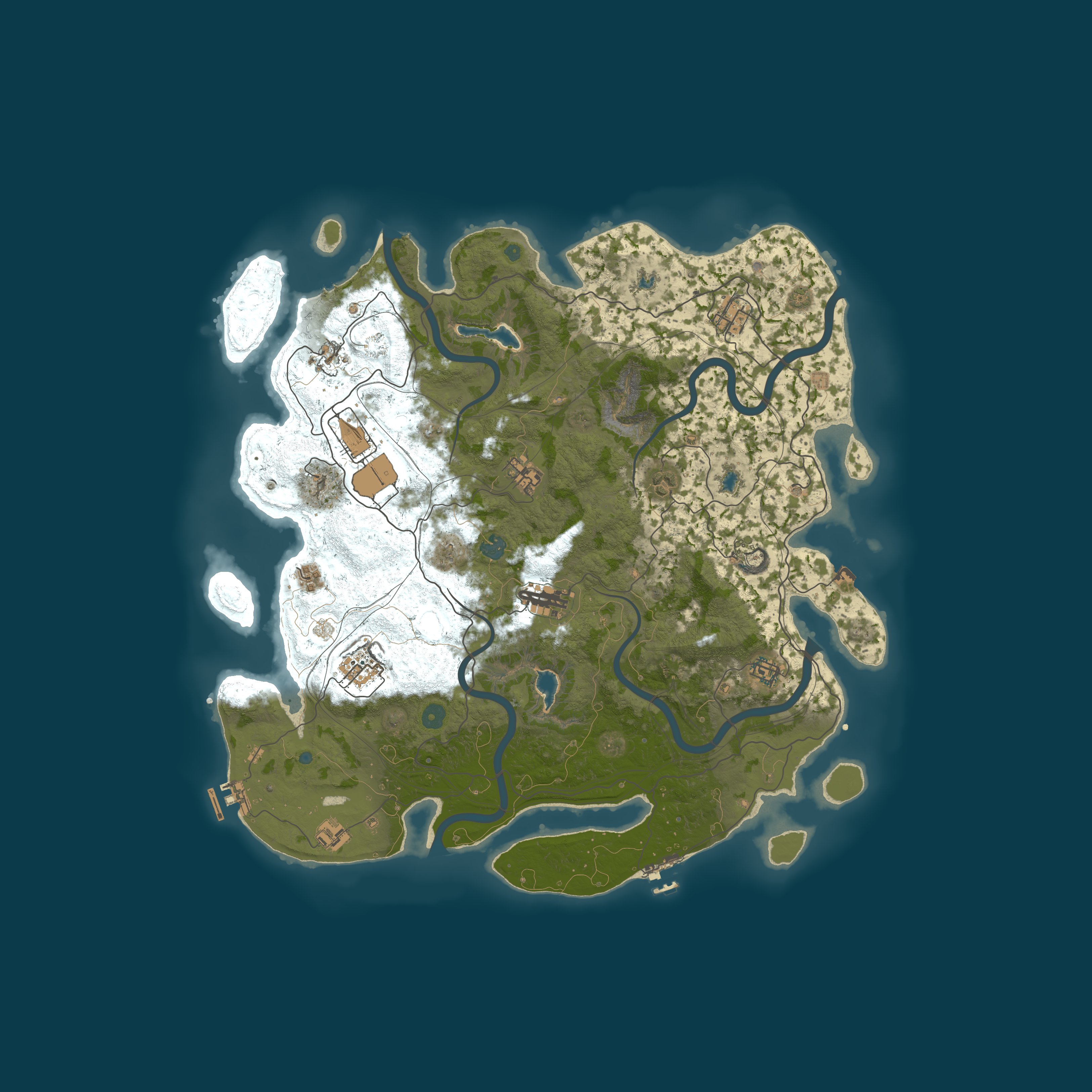 Rust map 4500/3050981