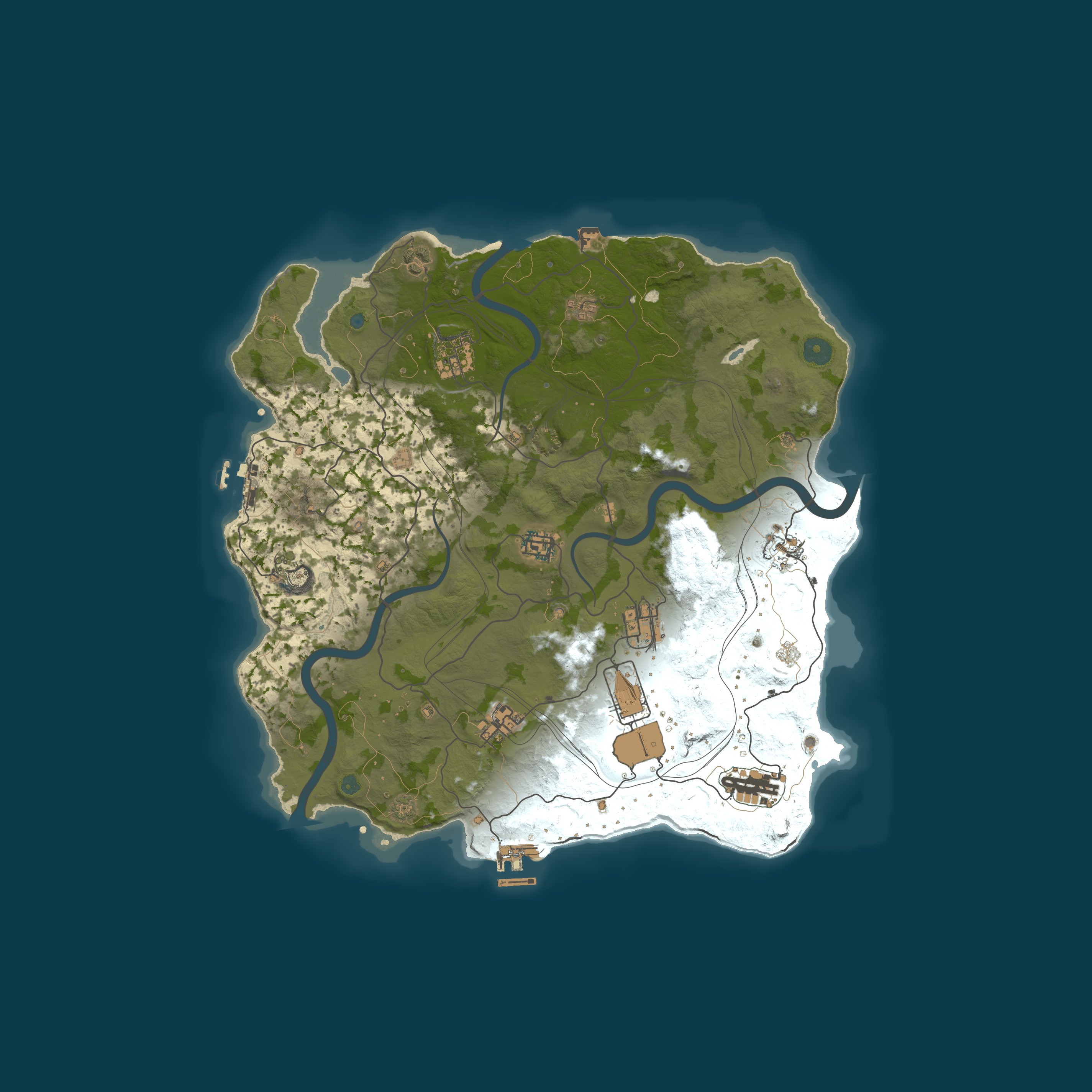 Rust map 3700/1337
