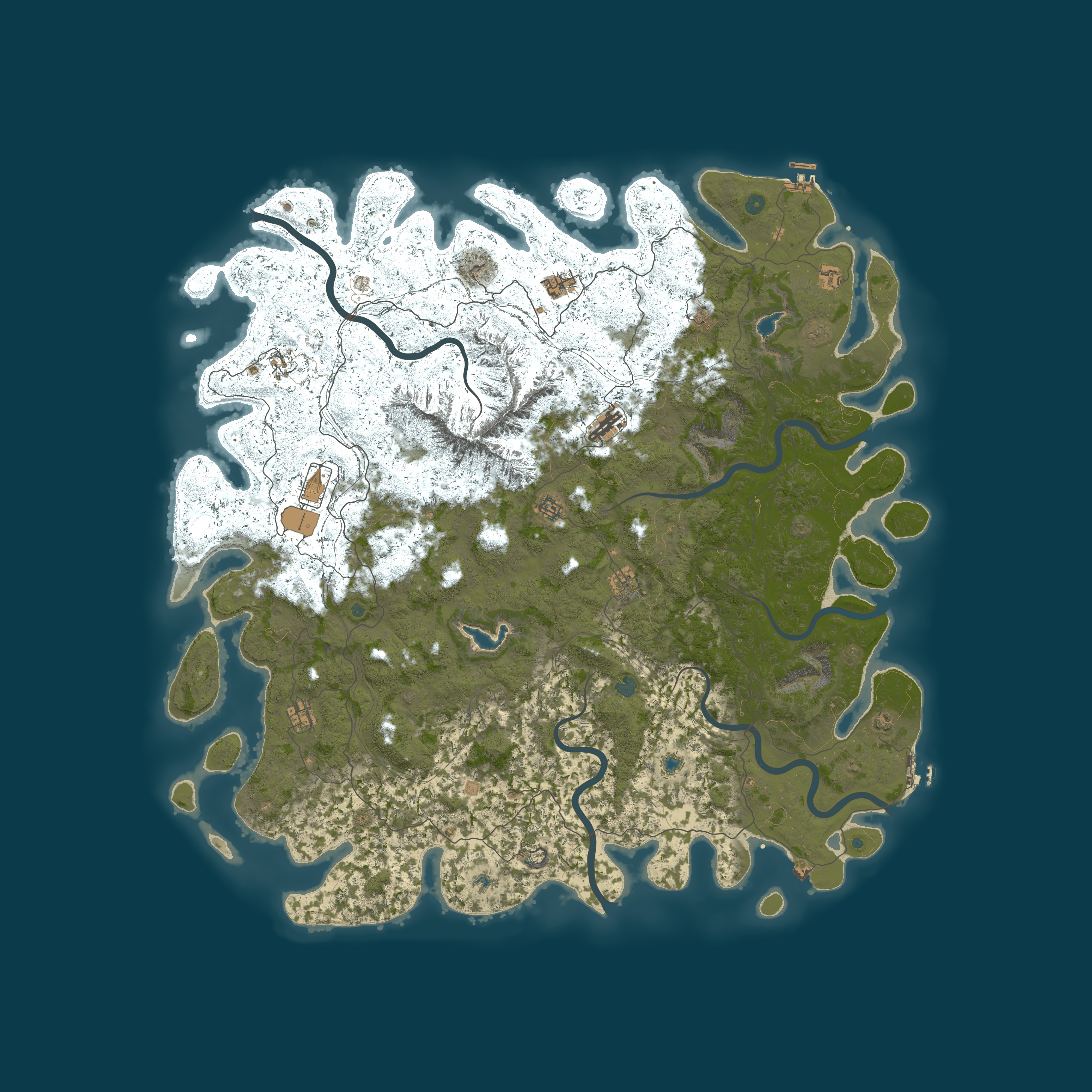 Map for Mostly Armless X3| Living World • Bot Bases • Custom Progre