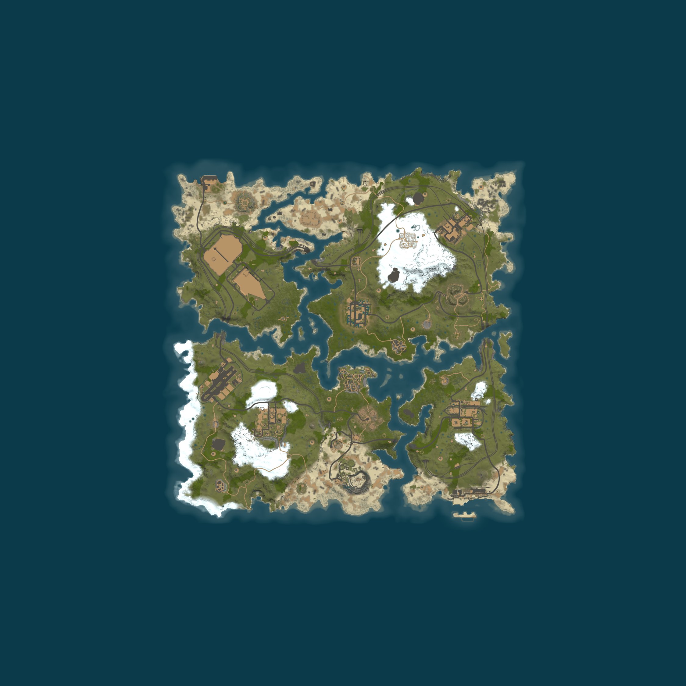 Rust map 2500/1337