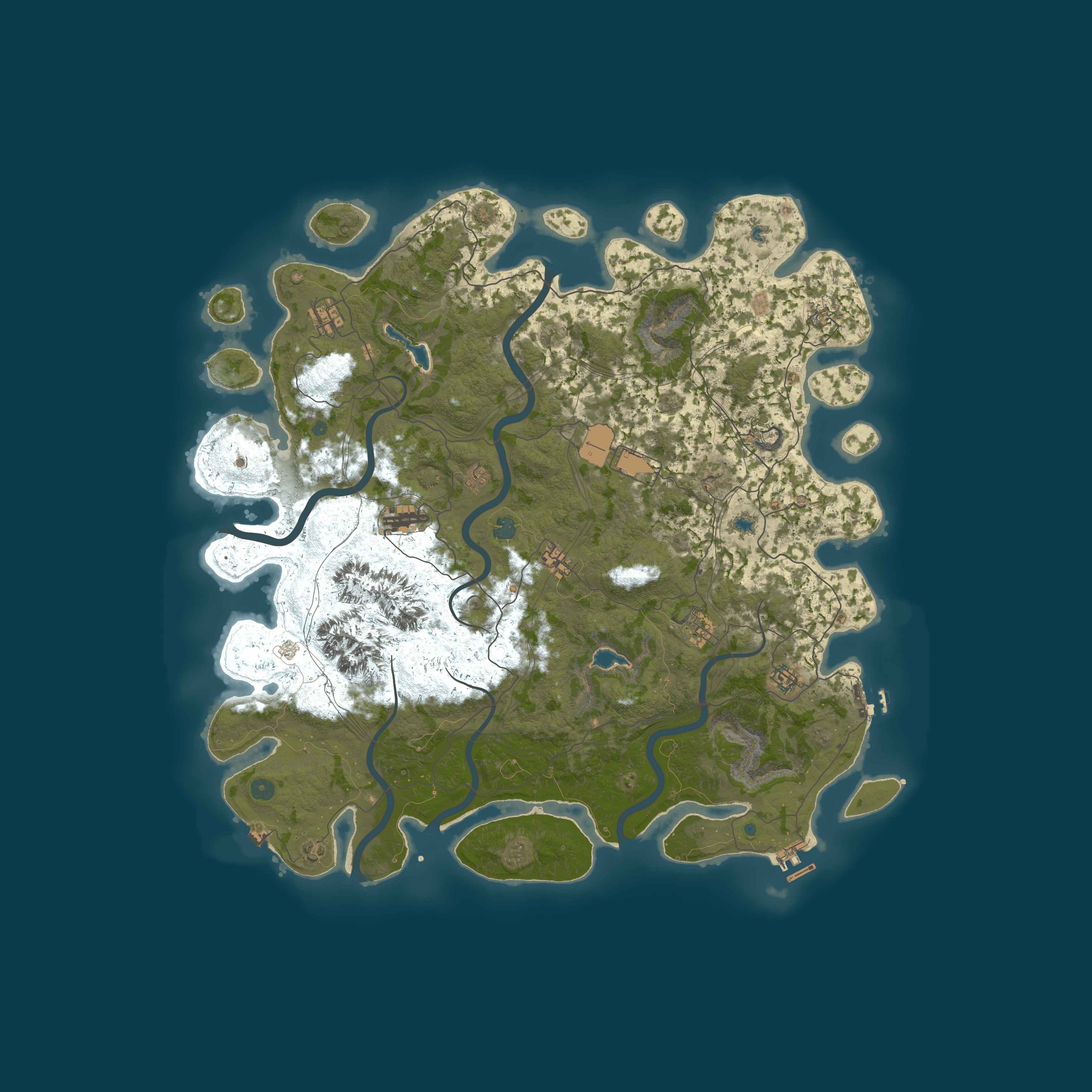 Map for Survival.RIP 1000x PvE |#1|Raids|Dungeons|Skills|Events