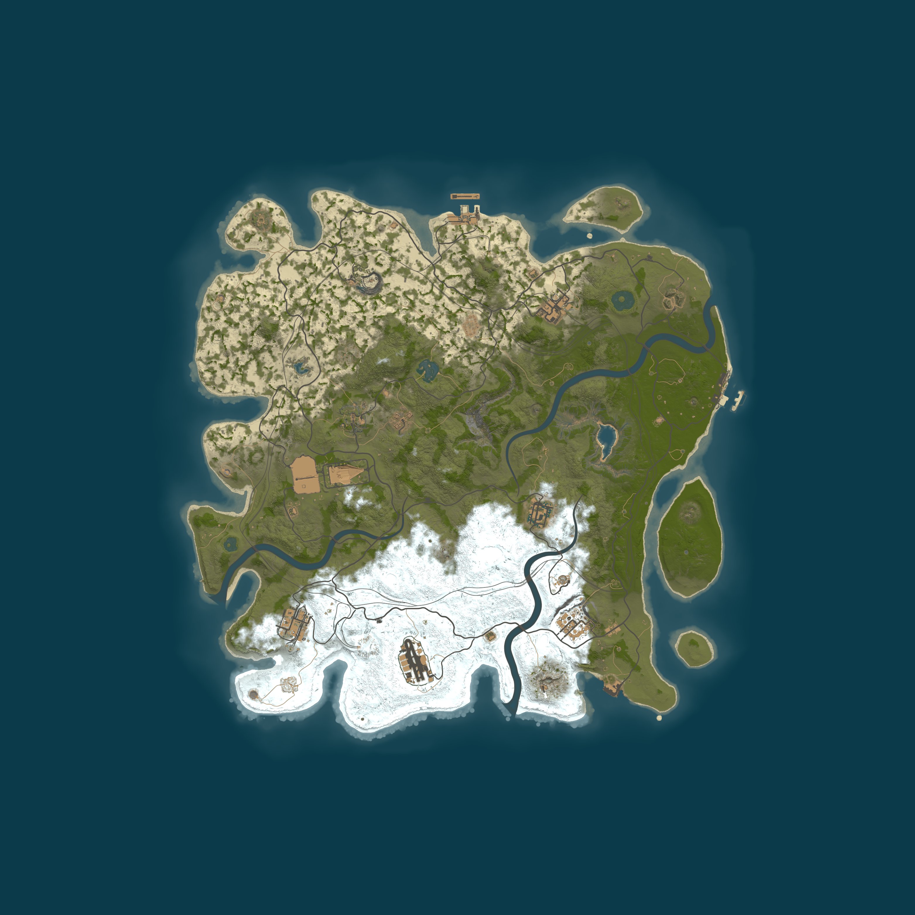 Map for TOP RUST #2|ДЛЯ НОВИЧКОВ|SKIN|CLASSIC+
