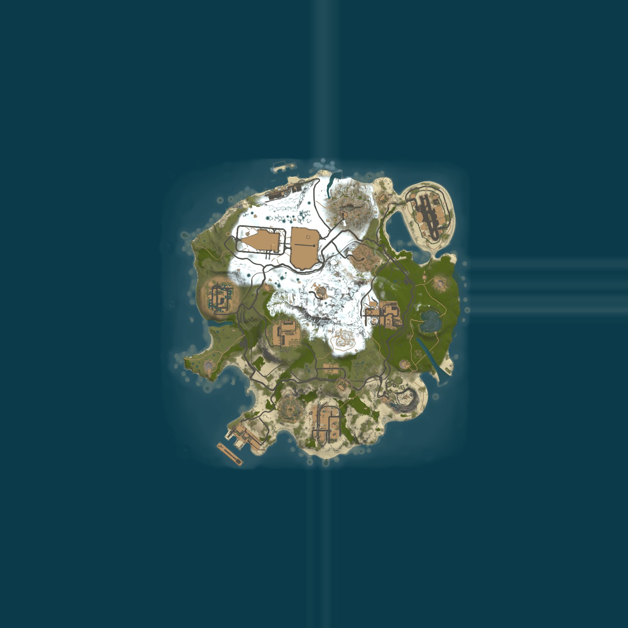 Custom Map, size 2000, seed 1337