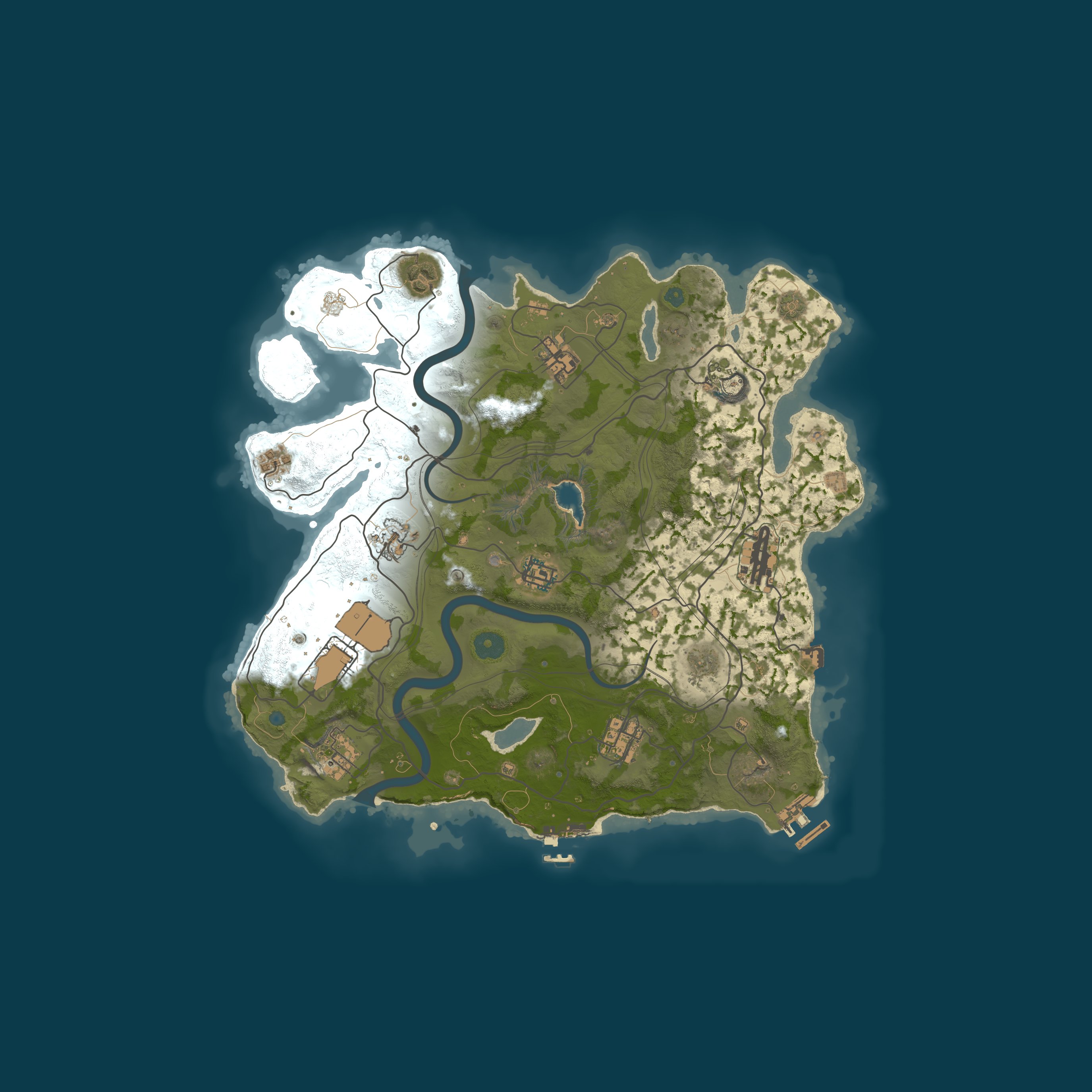 Карта сервера