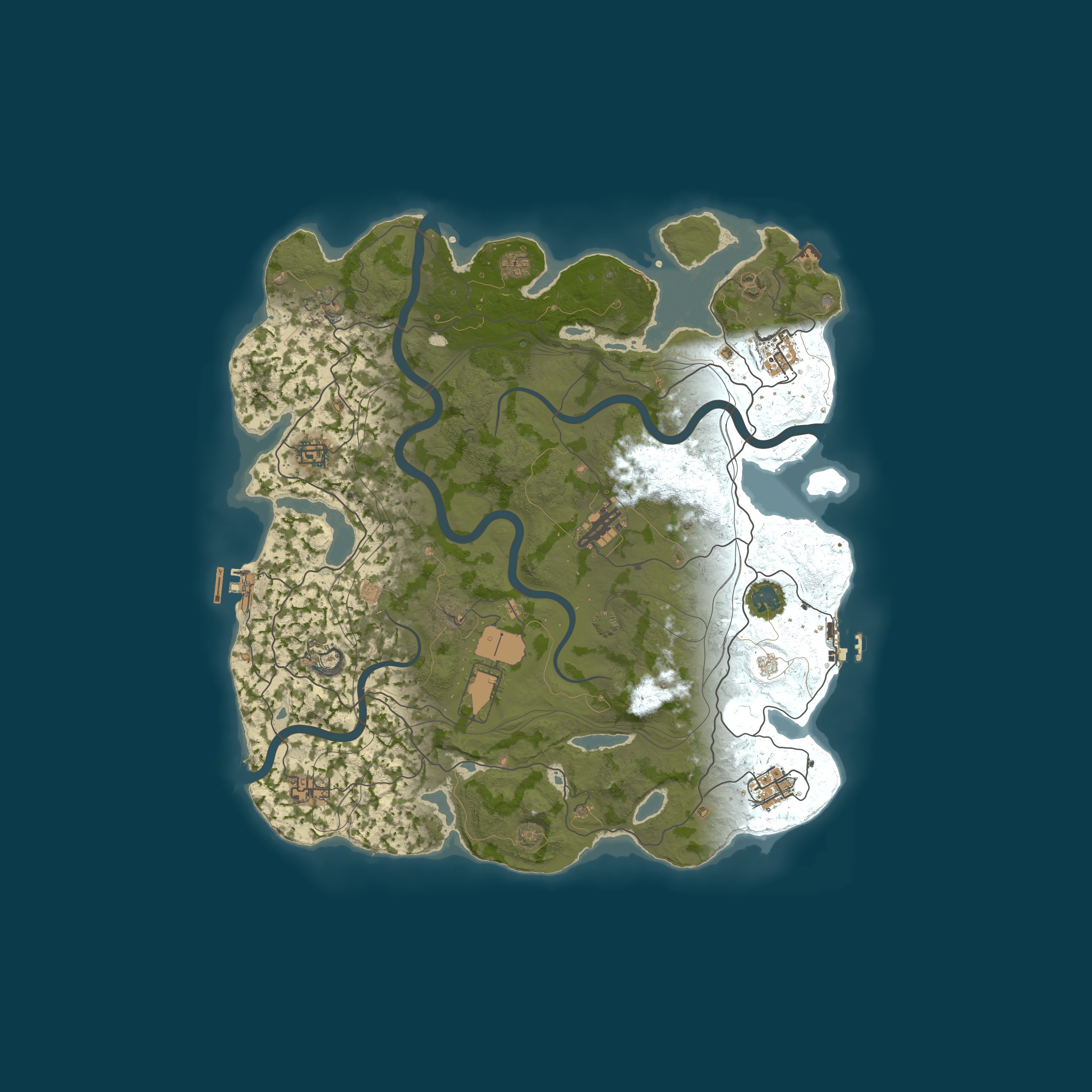 Map for Bestrust Solo/Duo/Trio/Quad/Max5 2x #2 | JUST FULLWIPED 24.03 0