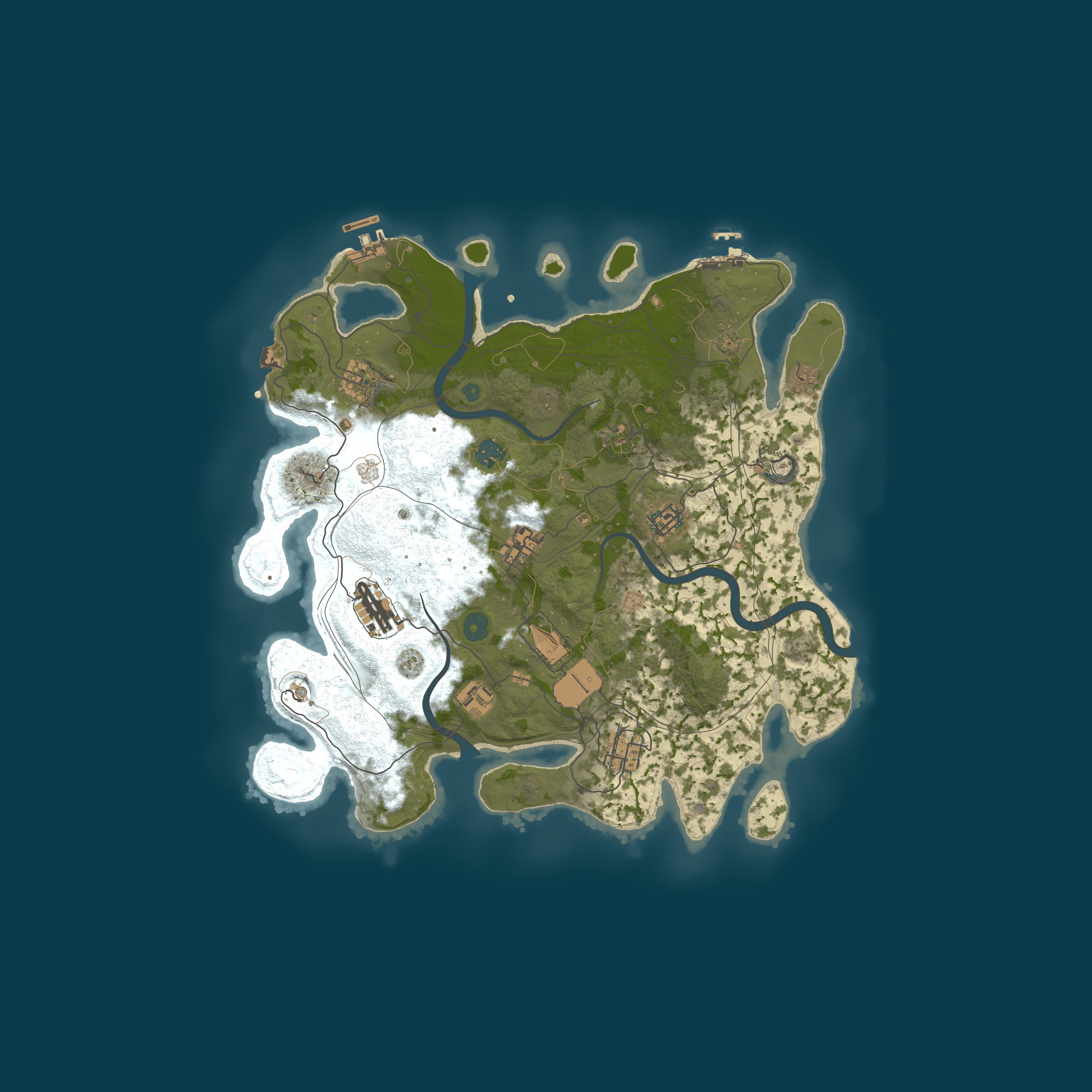 Rust map 3800/1337