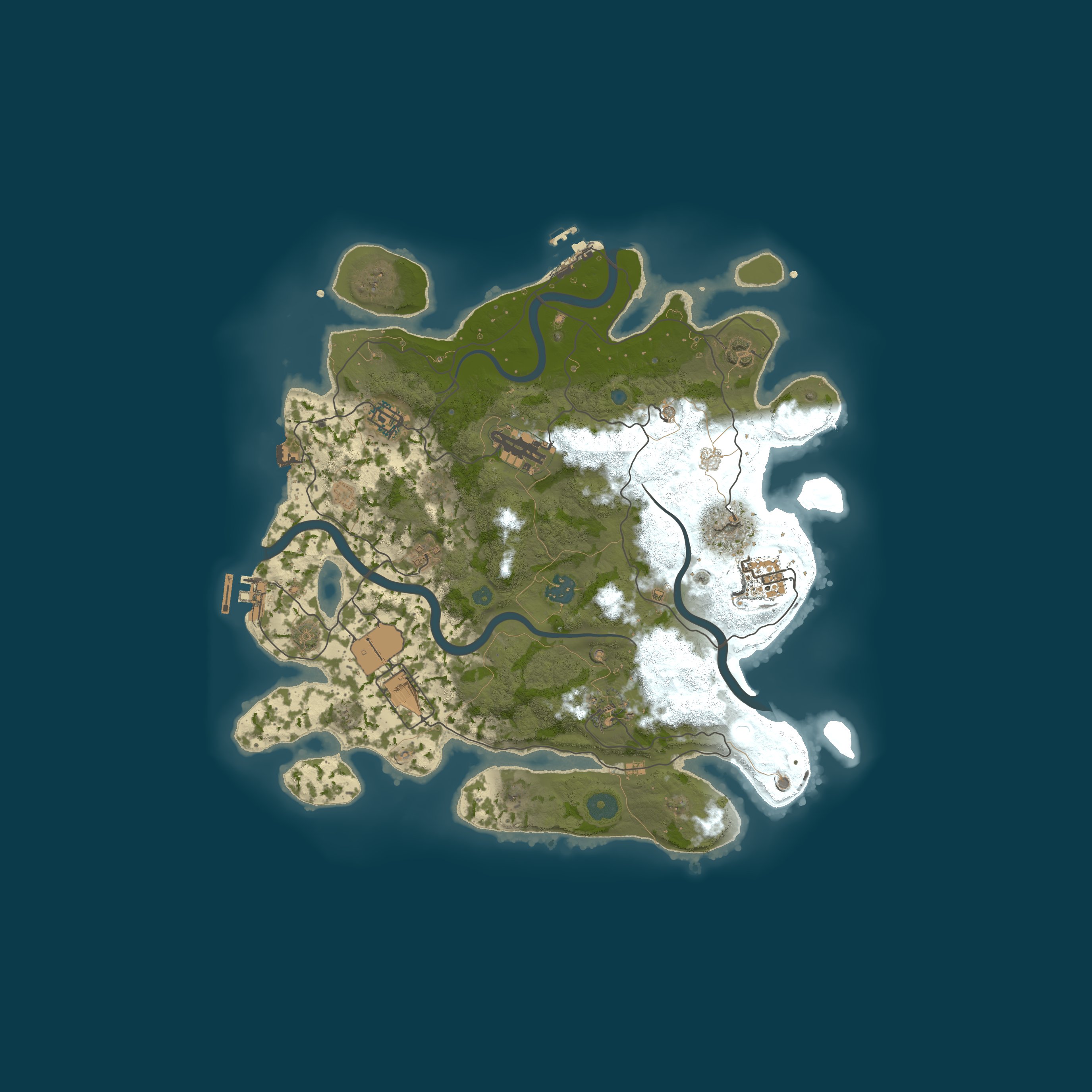 Map for HARDCAMP.PRO #1 | VANILLA | 2x | Duo | Mon