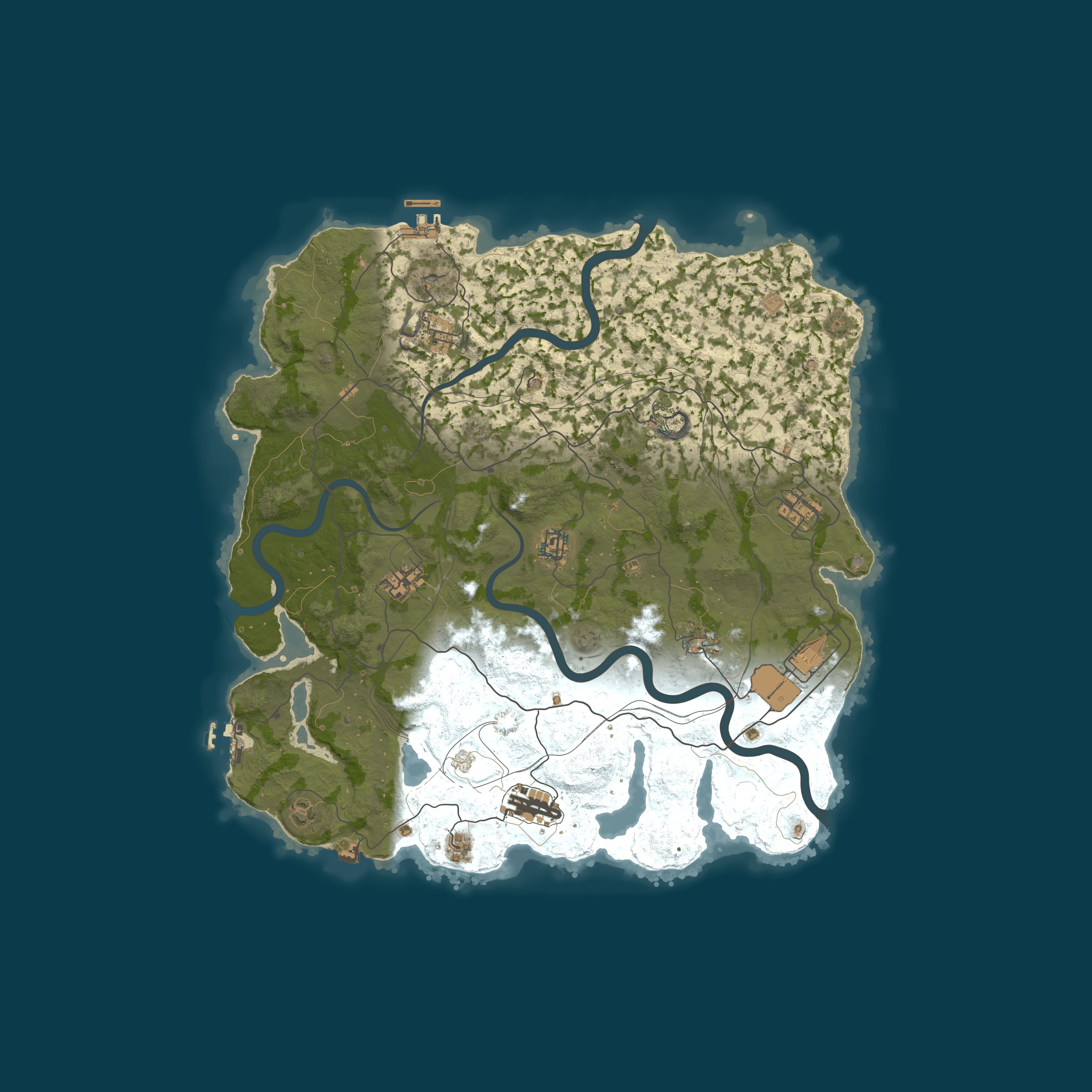 Map for WARBANDITS.GG EU 3X |Solo/Duo|LootX3| JUST WIPED