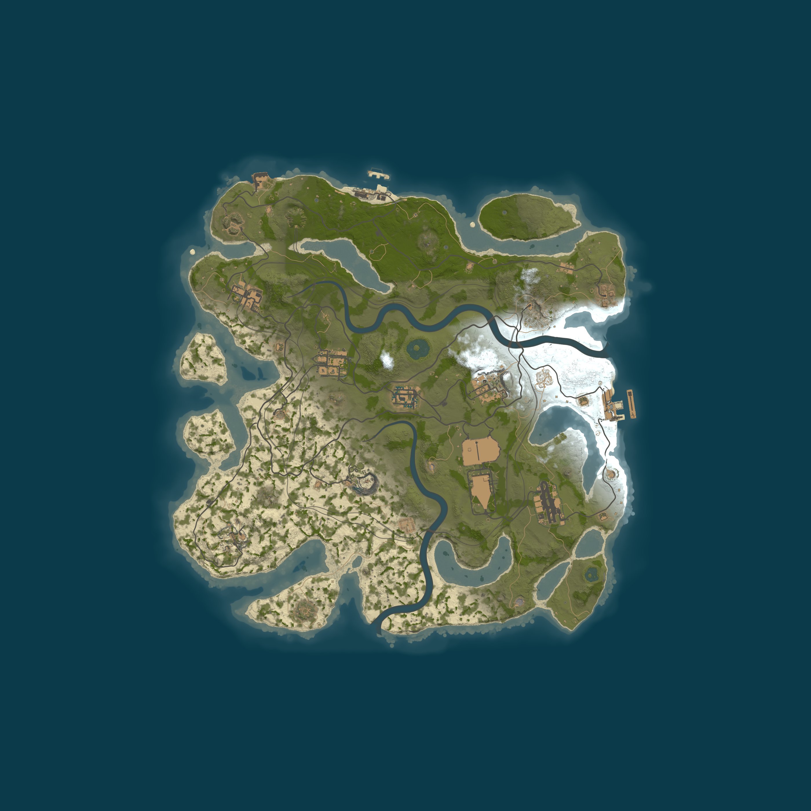 Карта сервера