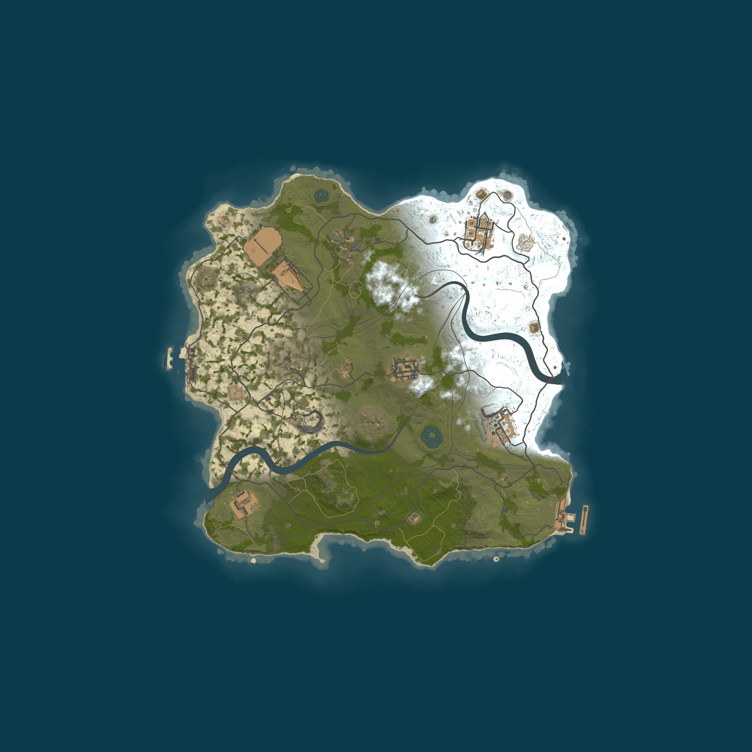 Liberty Maps, size 3000, seed 1337