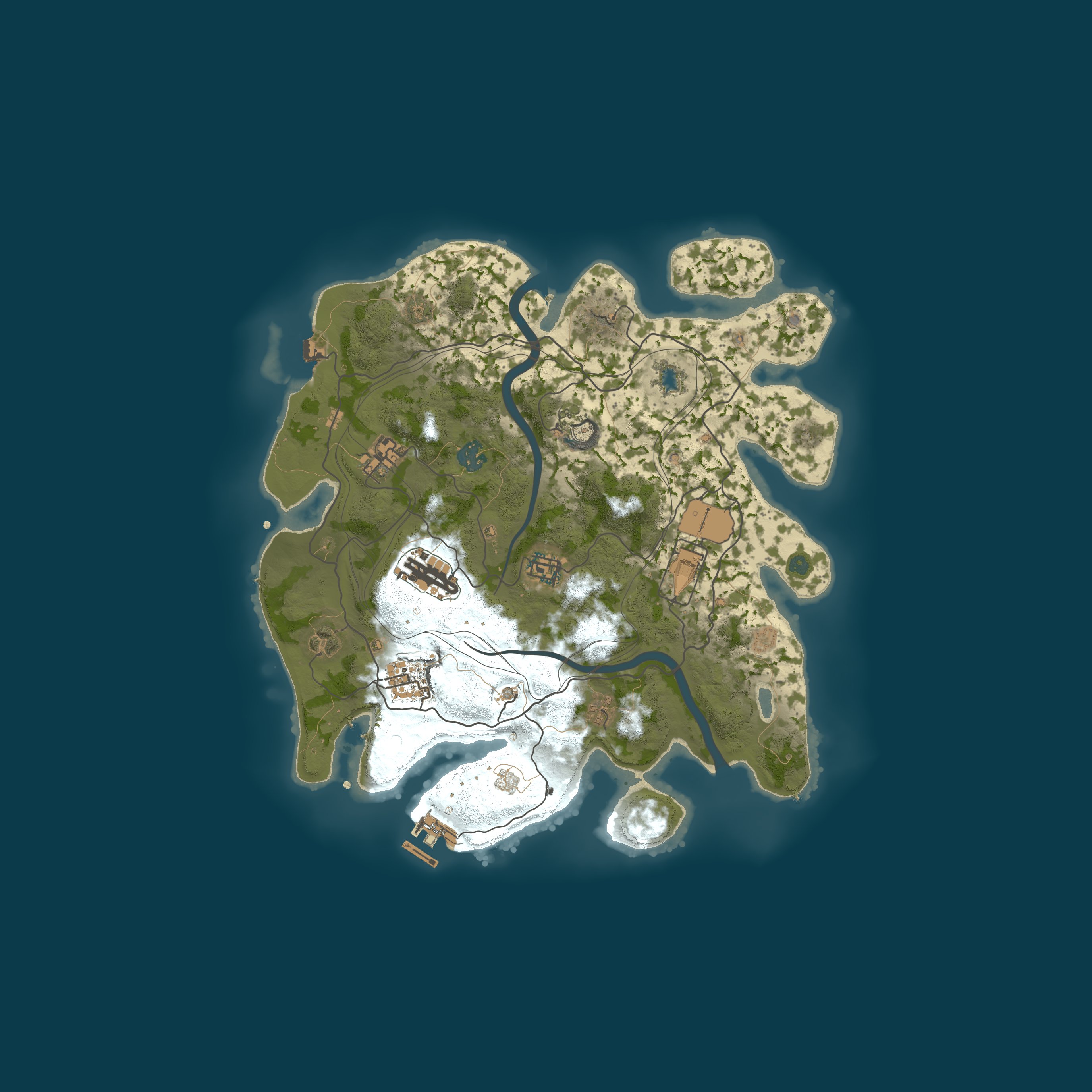 Карта сервера