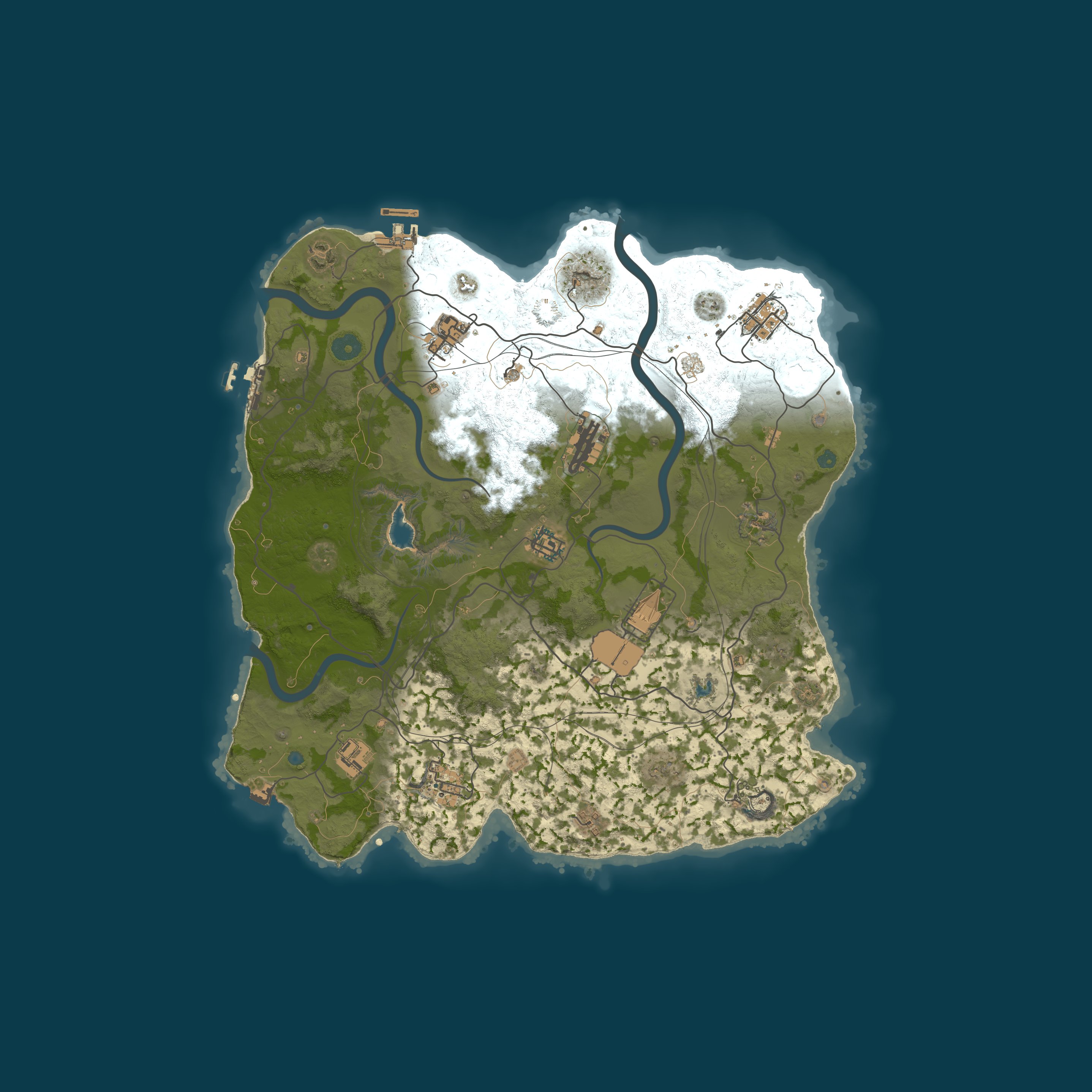 Map for [EU] RustyLife 5x Solo/Duo/Trio/Quad/Max 5 | x5
