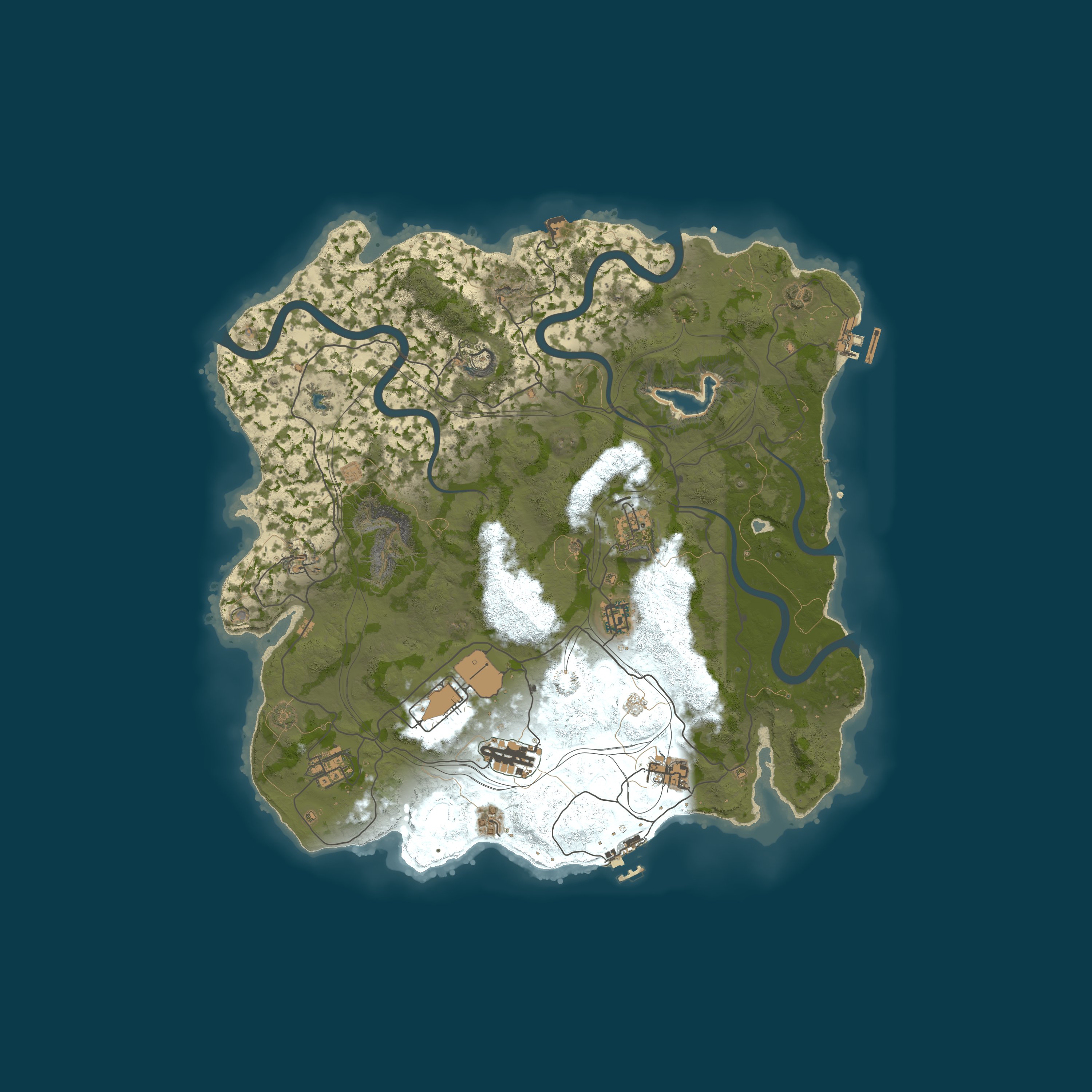 Карта сервера