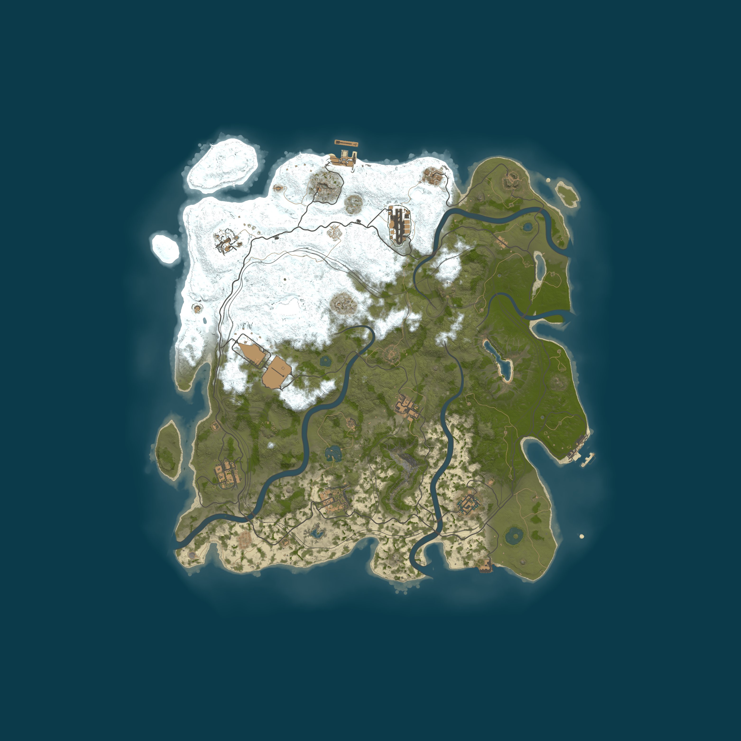 Карта сервера