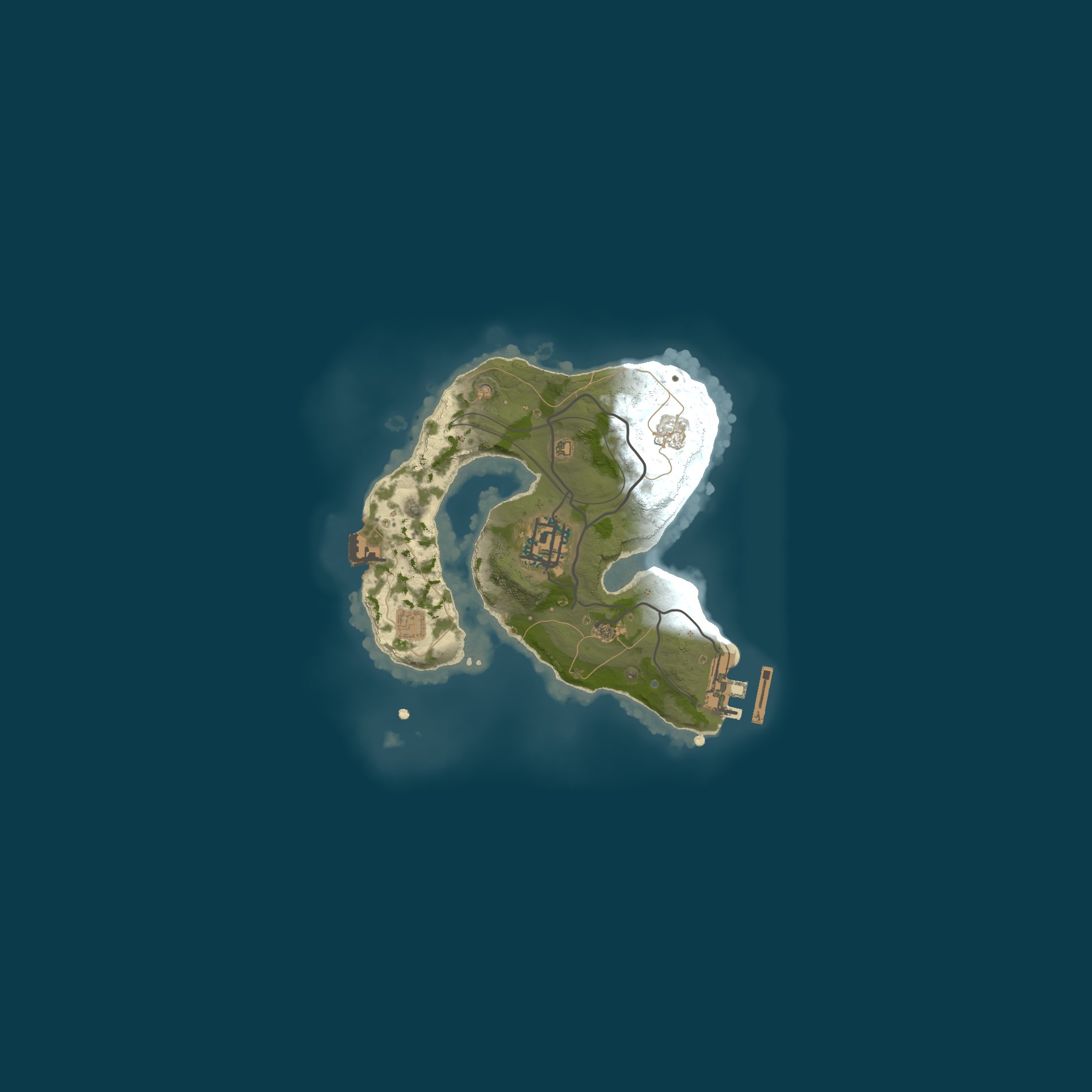 Custom Map, size 1800, seed 1