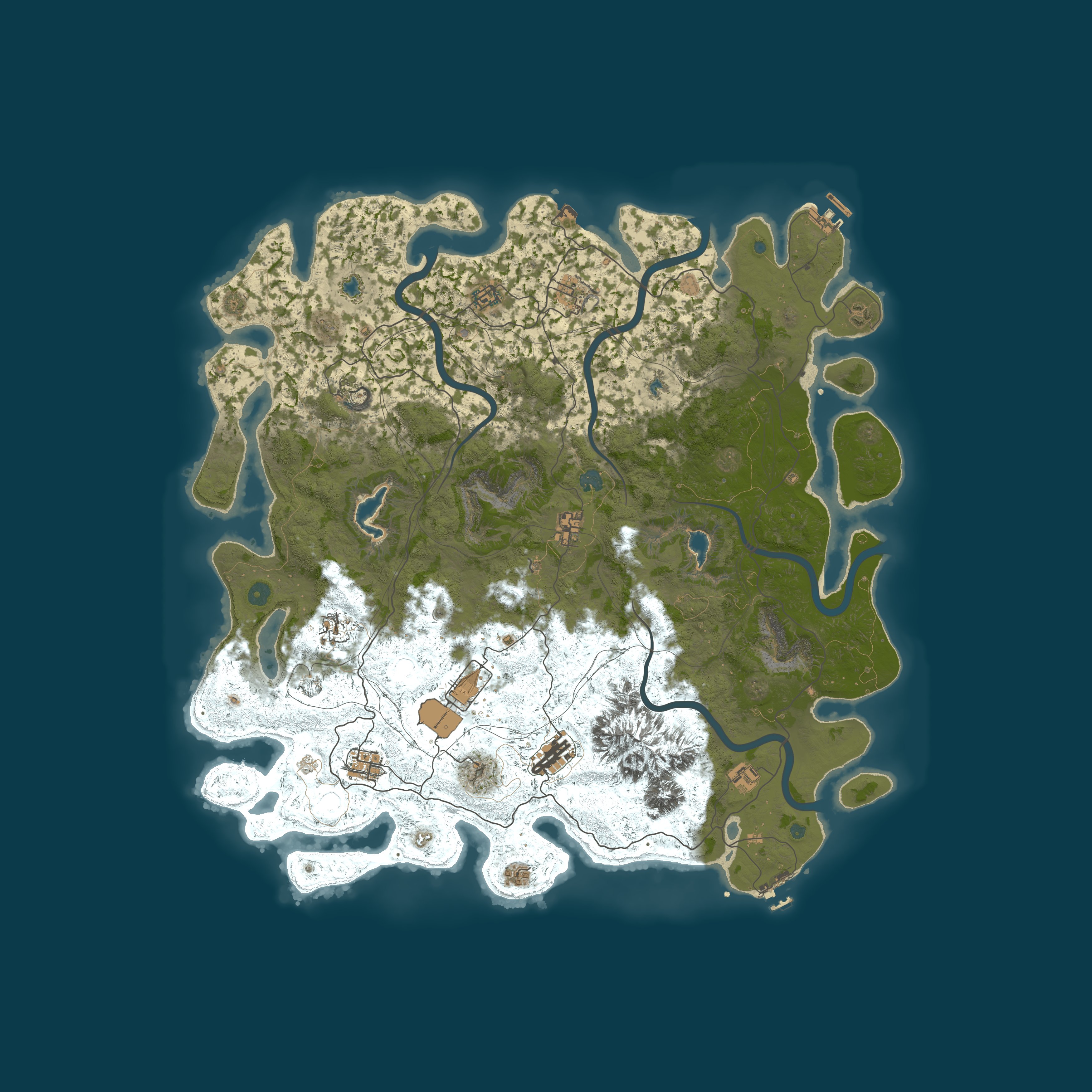 Map for VIKA Rust Server