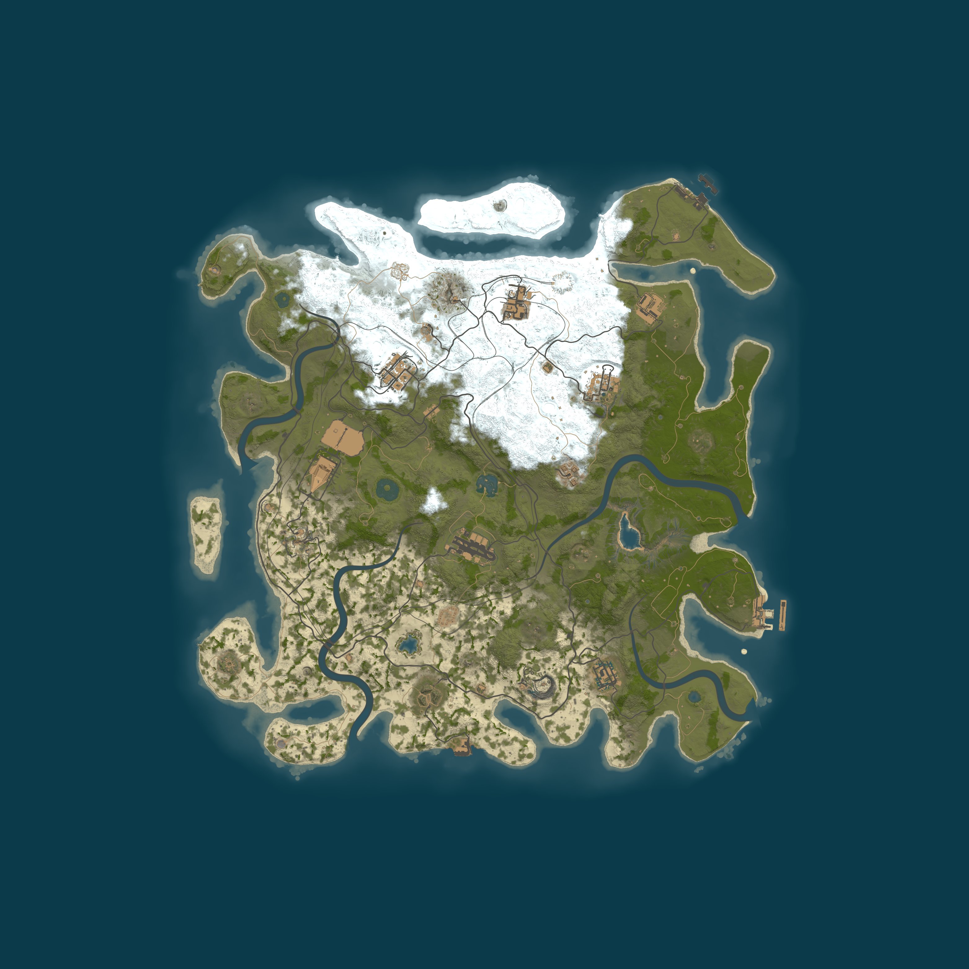Rust map 4250/77677