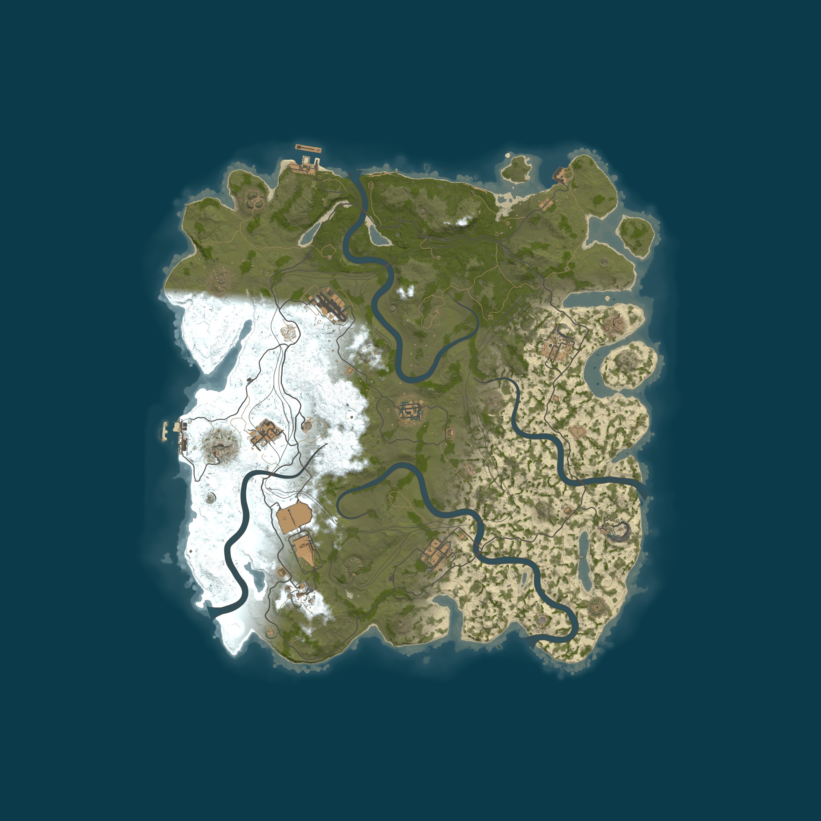 Map for WARBANDITS.GG EU 3X |Solo/Duo/Trio/Quad|LootX3| JUST WIPED
