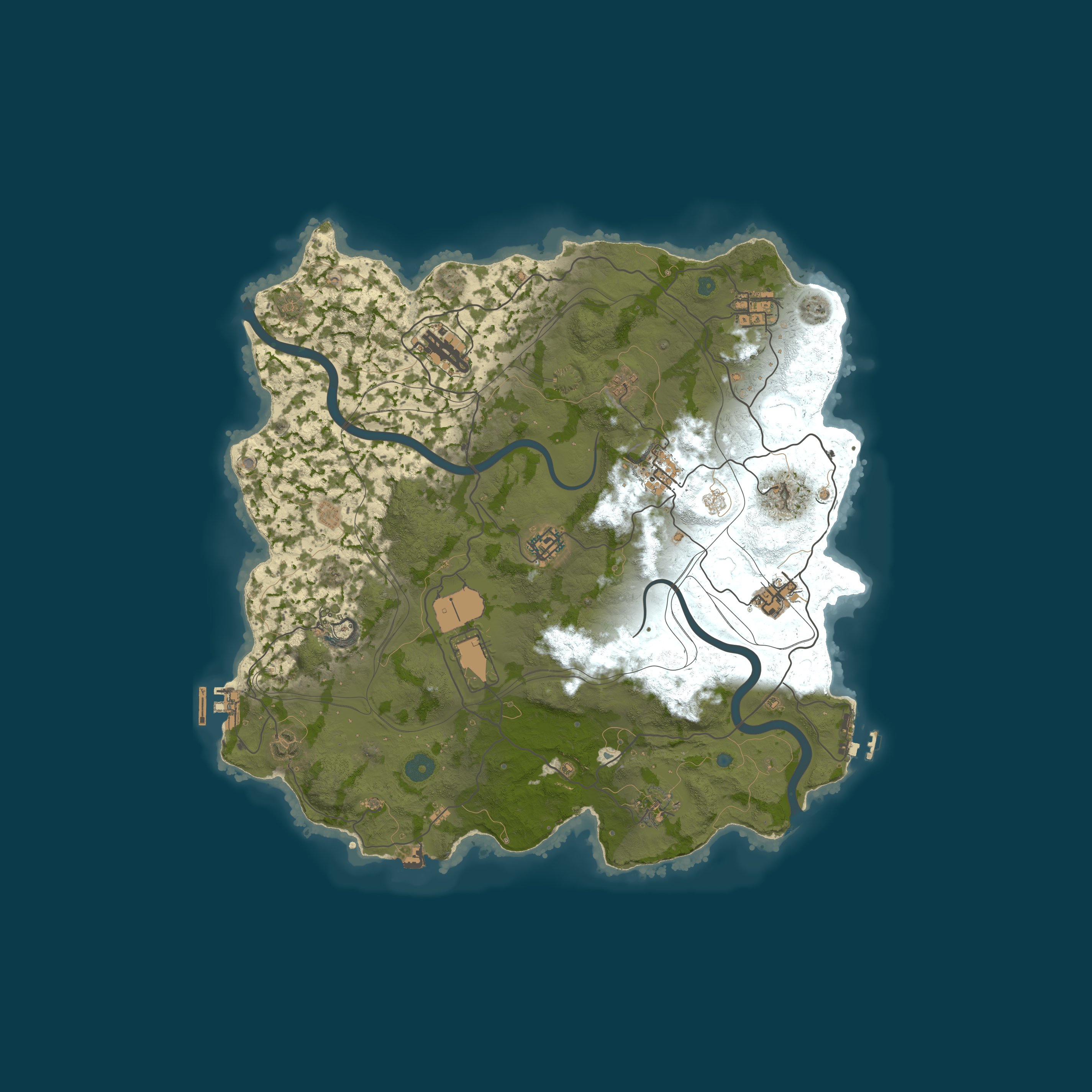 Карта сервера