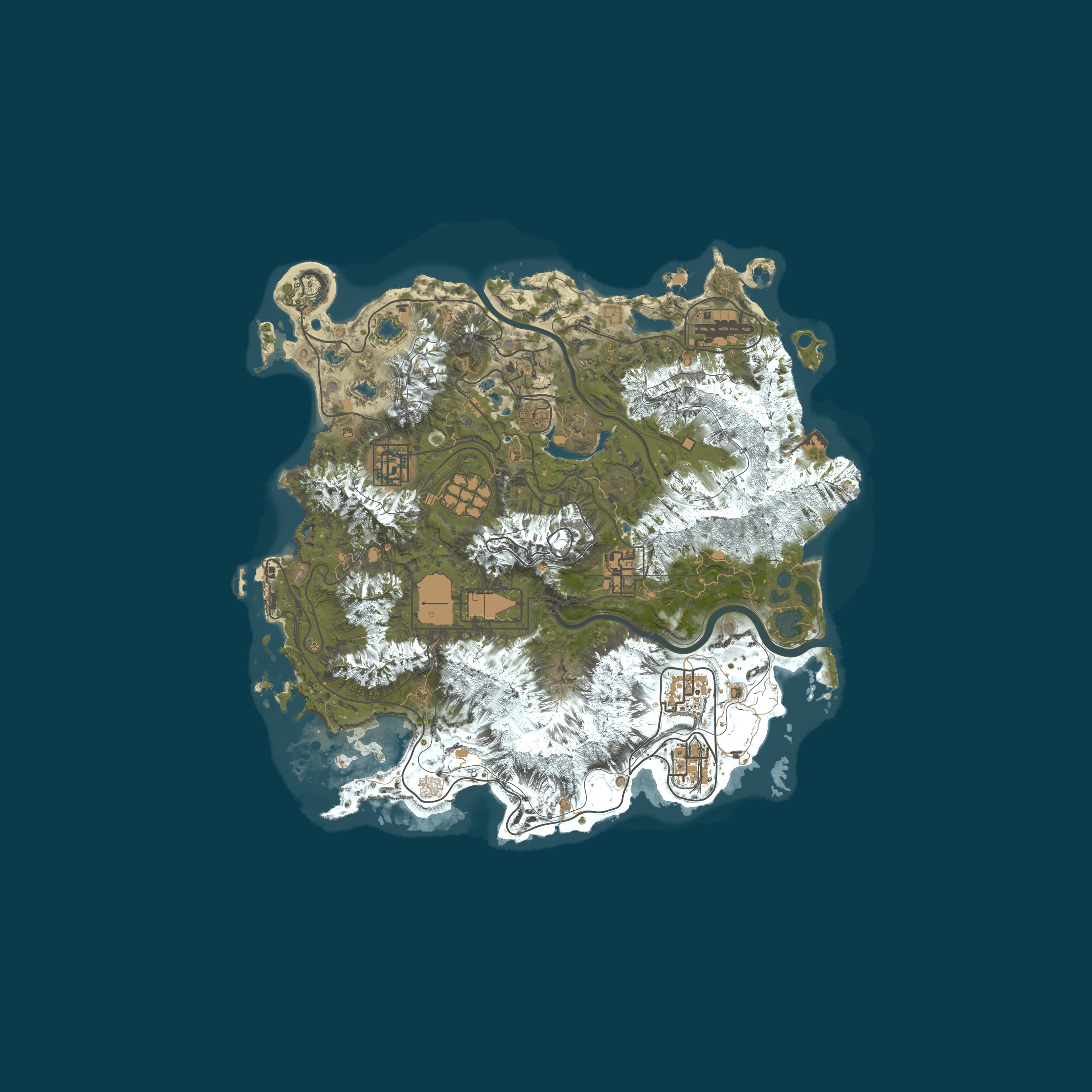 Карта сервера