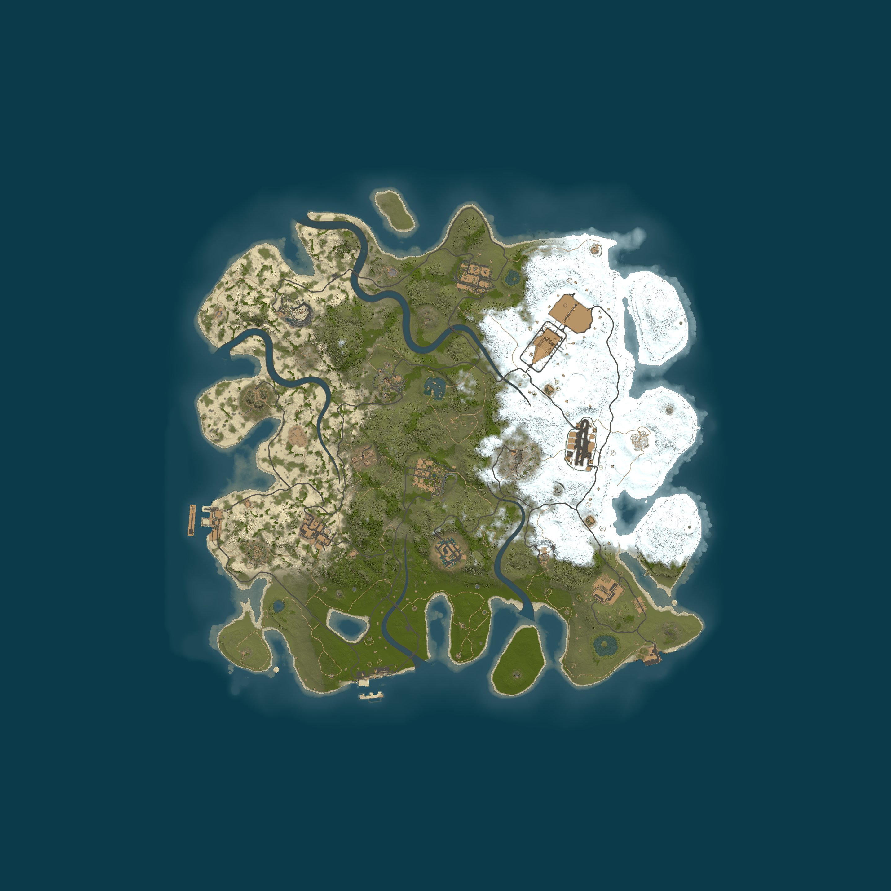 Map for Savage Shore [RU][x3][NoLiMit]
