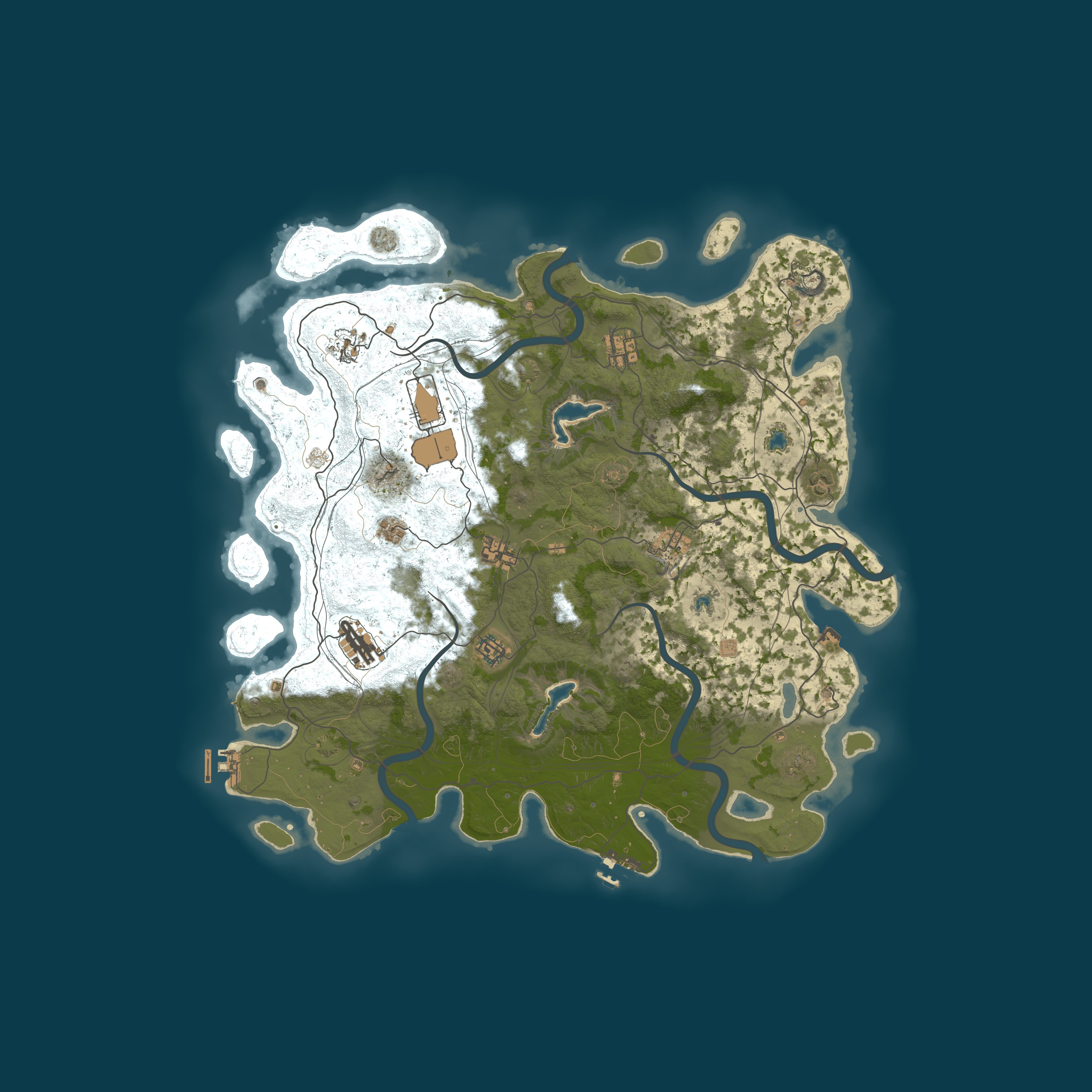 Карта сервера