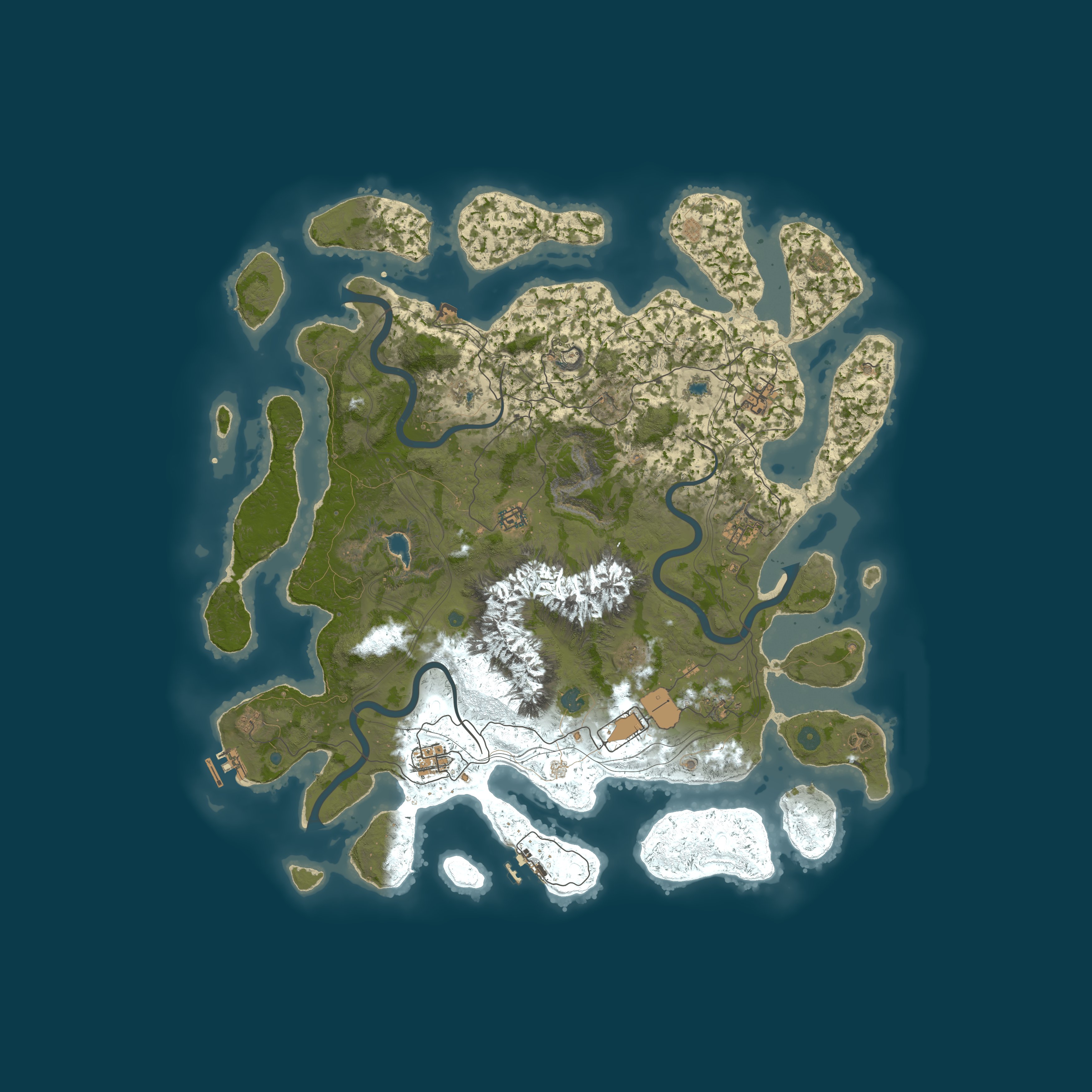 Map for Ducks PVE Modded Server