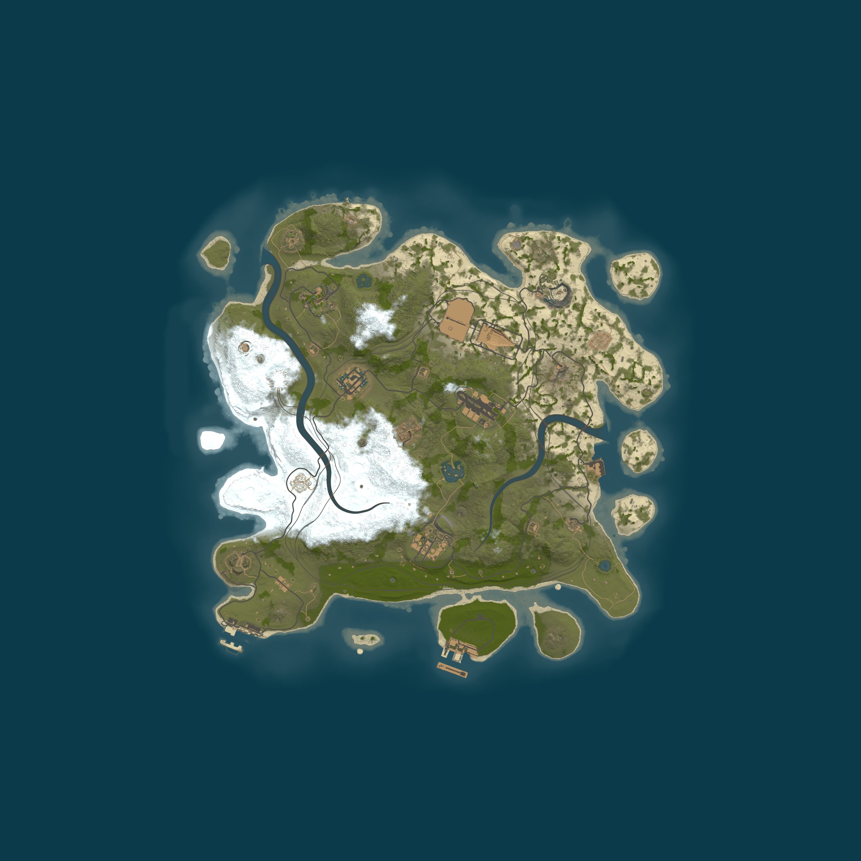 Map for JUST RUST X15 [MAX3|EVENTS|TP|KITS|LOOT+]